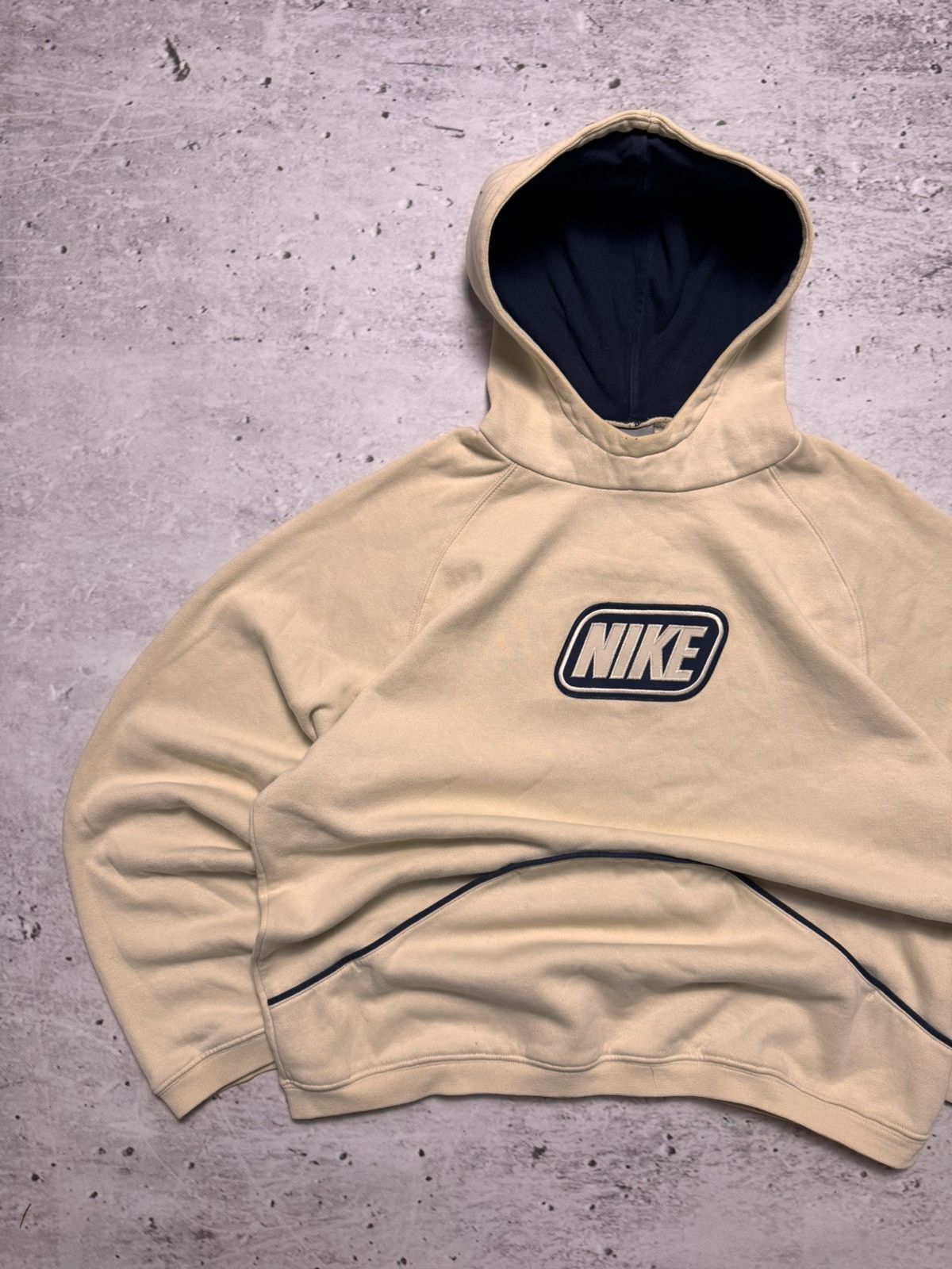 Nike × Vintage NIKE VINTAGE CENTER LOGO OVERSIZE BOXY HOODIE Size US S / EU 44-46 / 1 - 2 Thumbnail