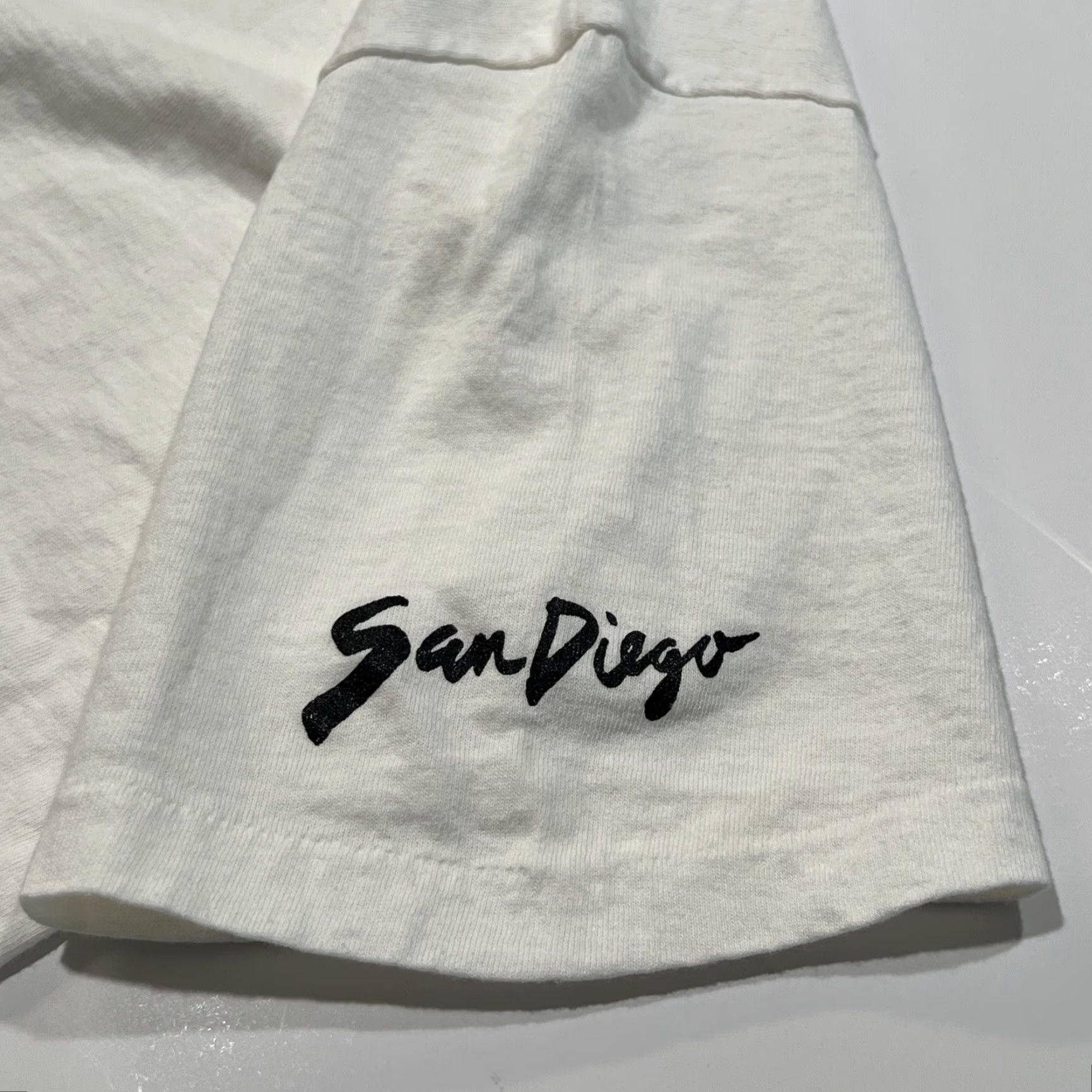 Vintage VINTAGE Pacers Nightclub San Diego T Shirt Men’s XL Graphic Tee Single Stitch 1990s White Cotton Stedman Size US XL / EU 56 / 4 - 6 Thumbnail