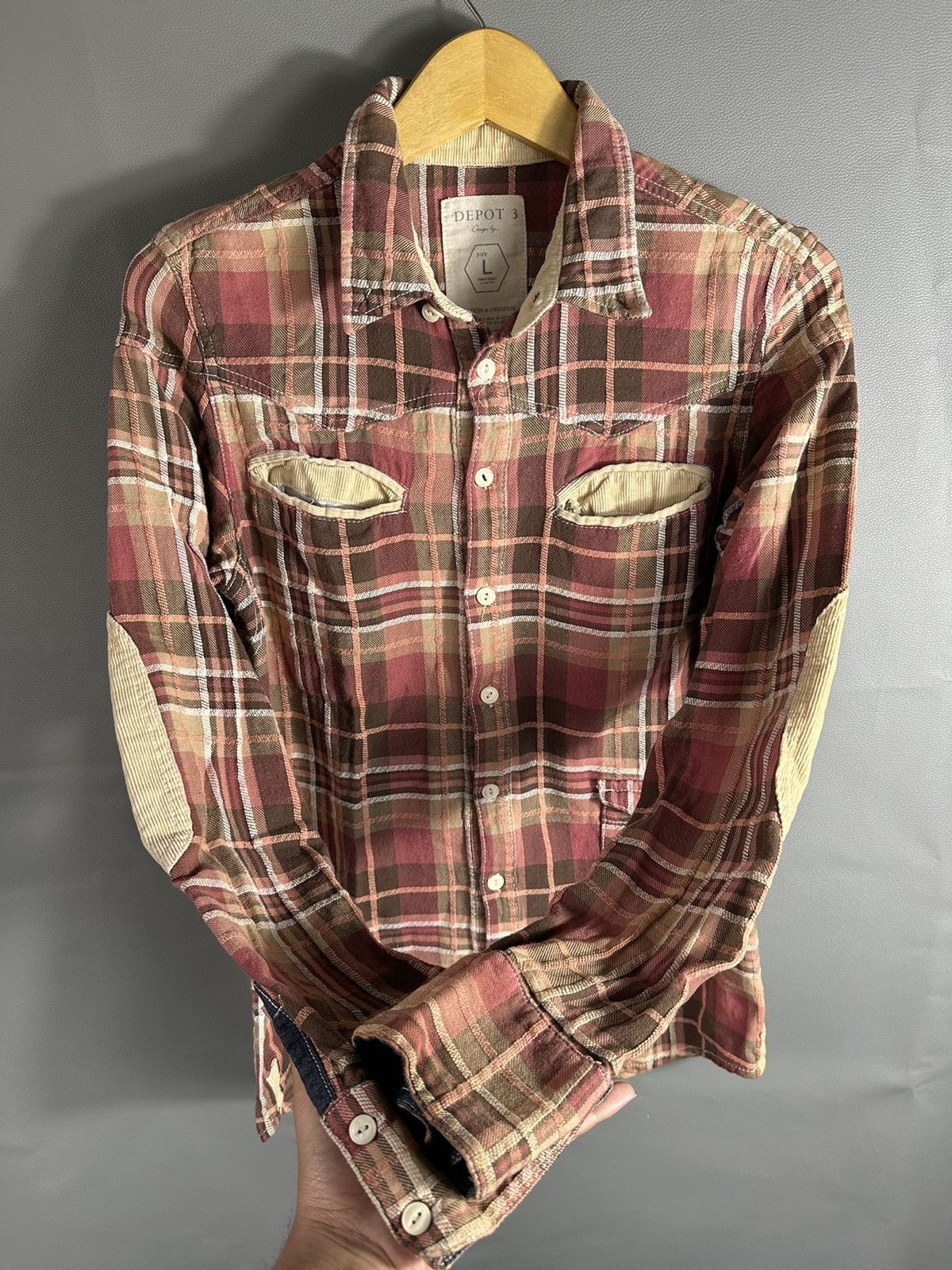 Hysteric Glamour 90s DEPOT 3 POCKET OUTER SEAM DISTRESSED JUNYA CDG STYLE Size US M / EU 48-50 / 2 - 5 Thumbnail