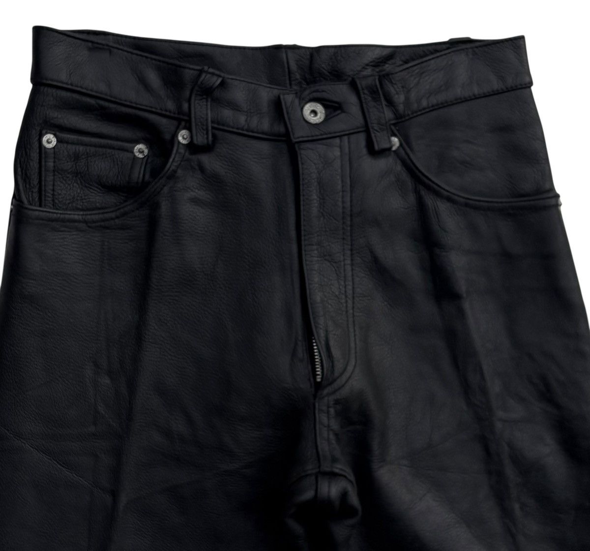 Leather GGG Pour Homme Bikers Moto Leather Pants Size US 28 / EU 44 - 4 Thumbnail