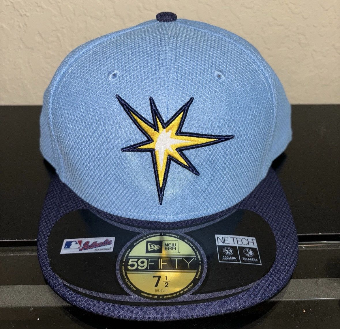 MLB × New Era Tampa Bay Ray New Era Spring Training Hat 7 1/2 Size ONE SIZE - 1 Thumbnail