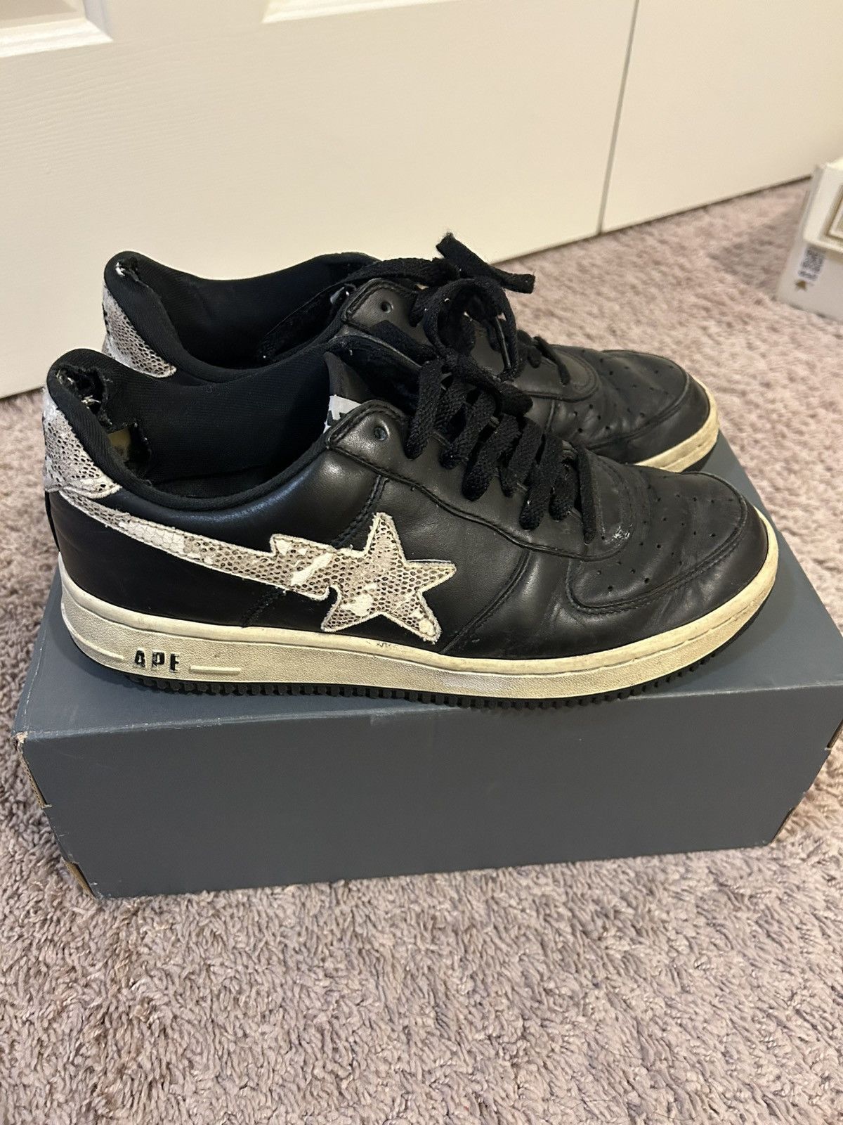 Bape Bapesta FS-001 Snakeskin - Size 9.5 Size US 9.5 / EU 42-43 - 1 Thumbnail