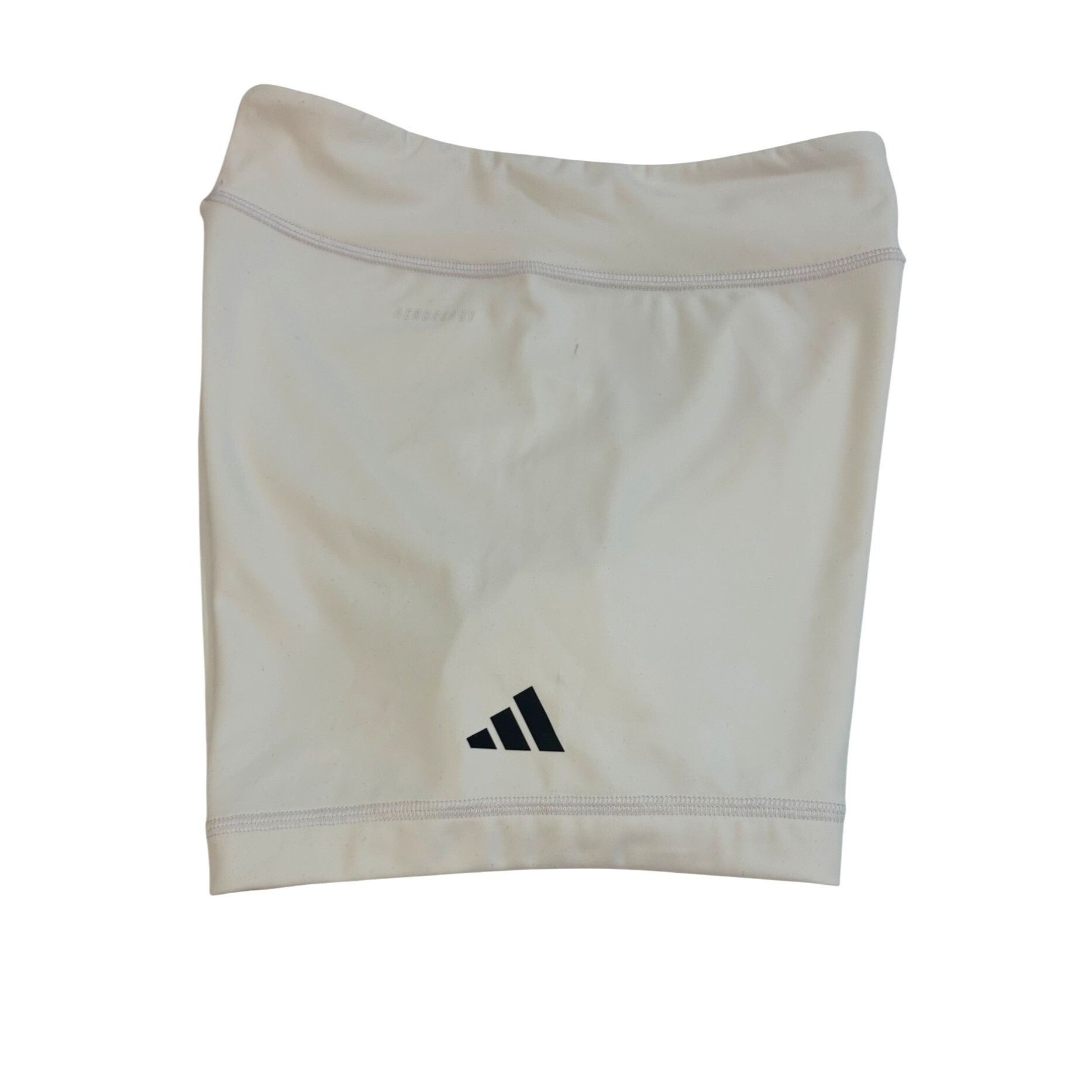Adidas Adidas Women’s Tennis Shorts White Logo Compression Tights A Size 24" / US 00 / IT 34 - 3 Thumbnail