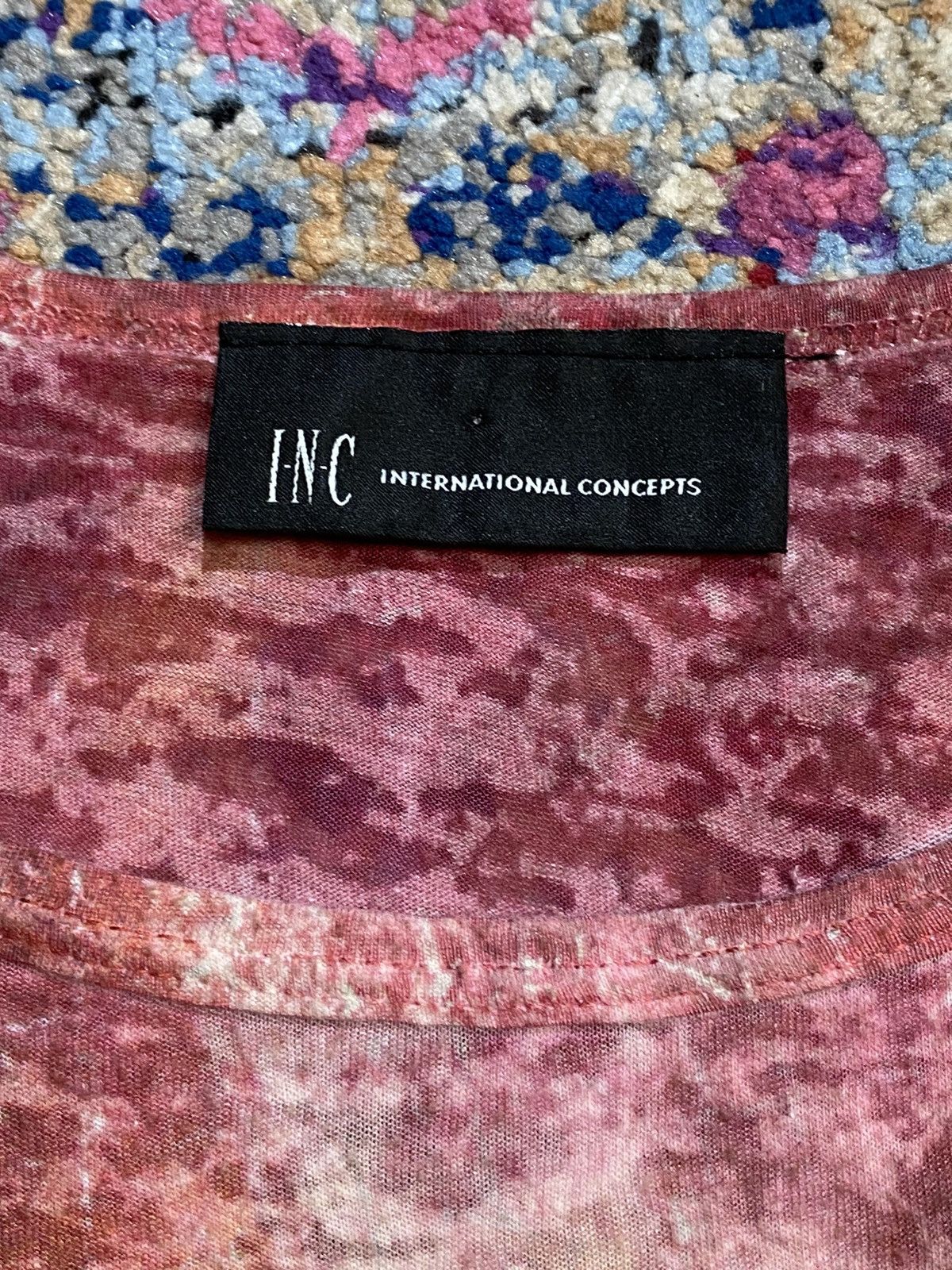 I.N.C × POST ARCHIVE FACTION (PAF) INC International Concept Body Suit Mesh Top Wings & Crown Size S / US 4 / IT 40 - 6 Thumbnail