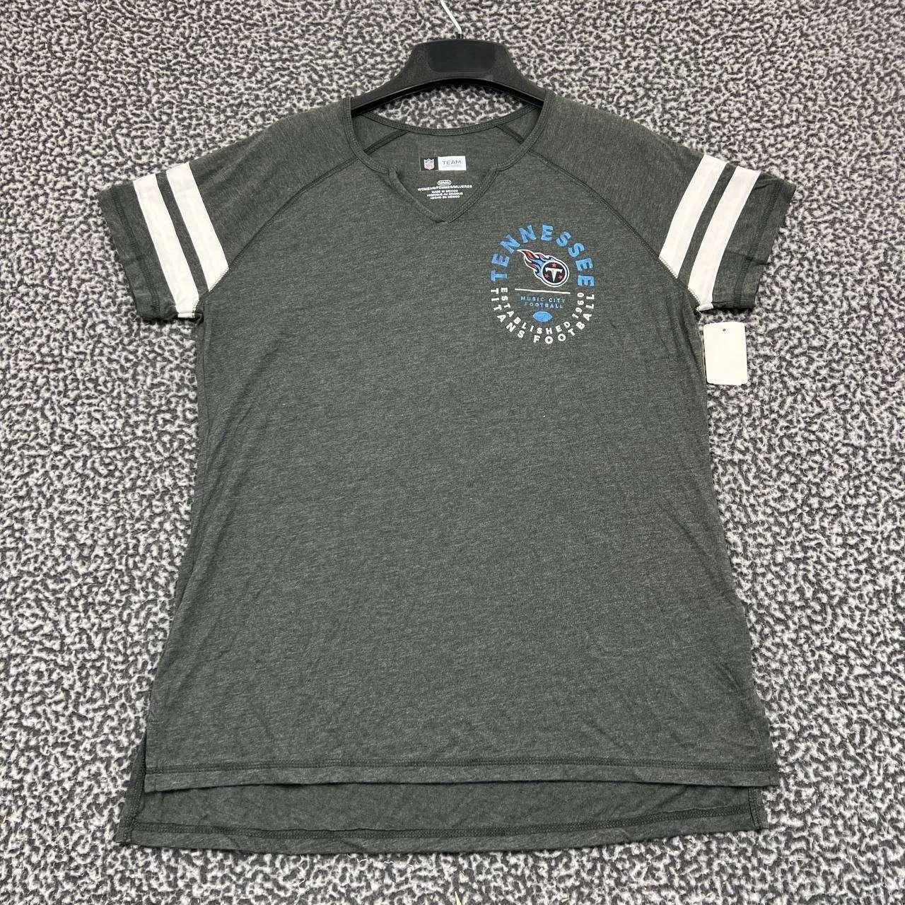 Other Tennessee Titans Shirt Women Gray NFL Short Sleeve New M Size M / US 6-8 / IT 42-44 - 1 Thumbnail