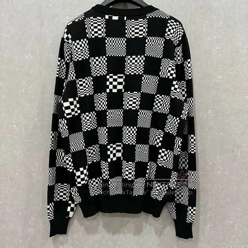 Louis Vuitton Louis Vuitton Checkerboard Logo Sweater. Size US L / EU 52-54 / 3 - 2 Thumbnail