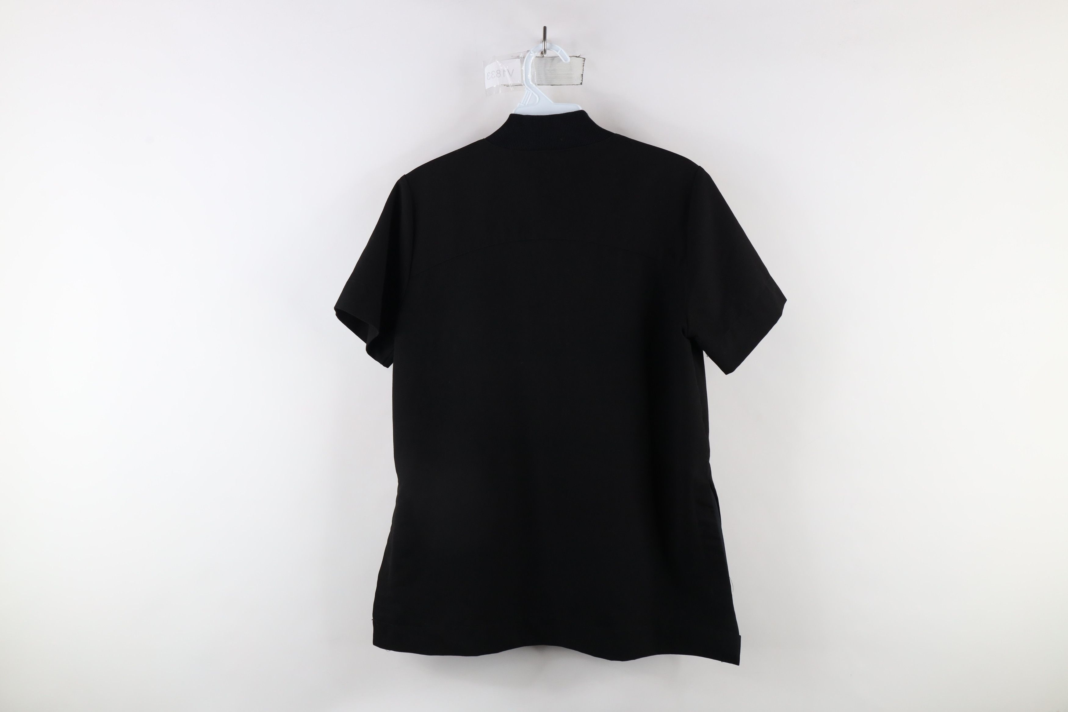 Vintage Figs Technical Collection Half Zip Mock Neck Scrubs T-Shirt Size XS / US 0-2 / IT 36-38 - 11 Thumbnail