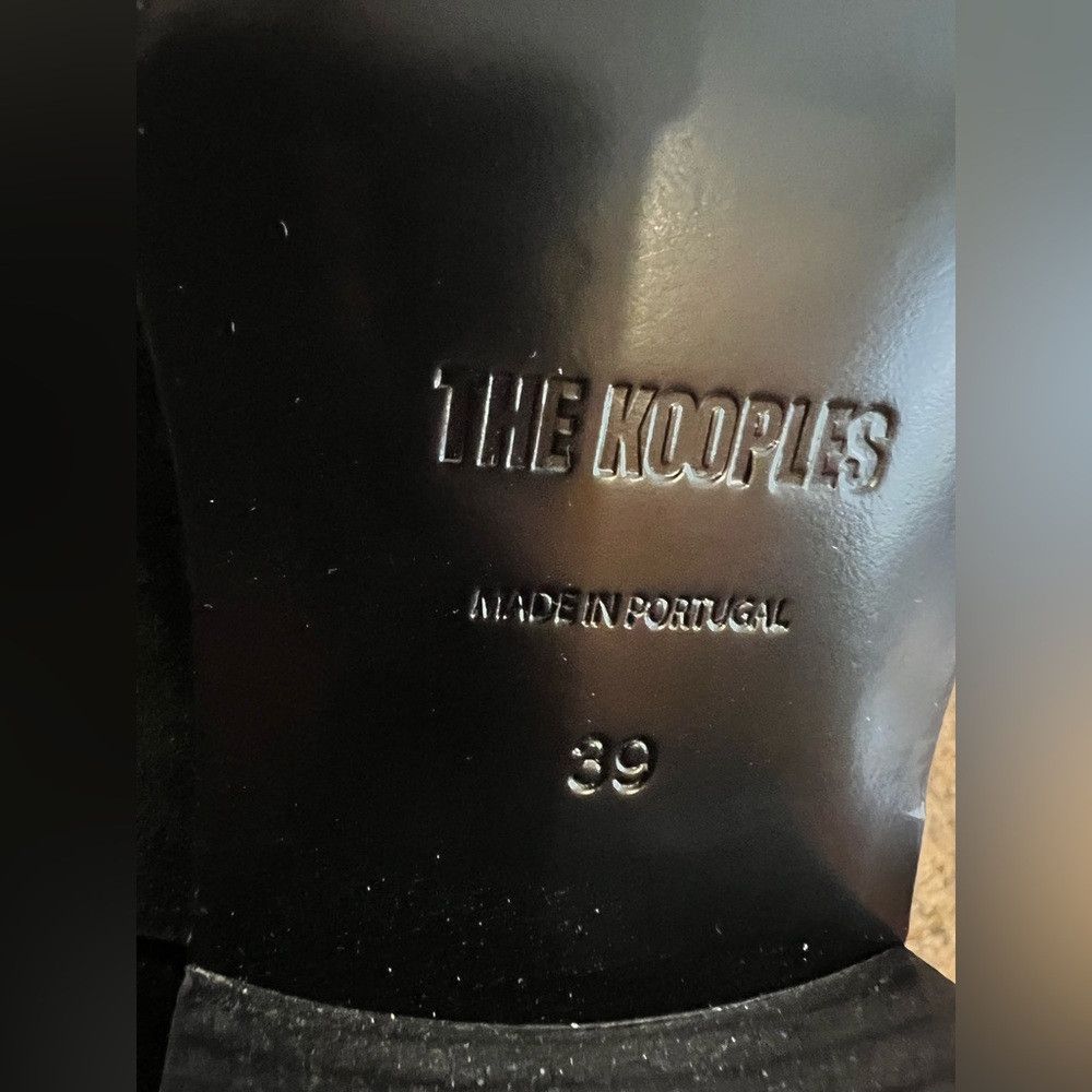 The Kooples The Kooples Suede Heeled Cowboy Chelsea Ankle Boots Black Size US 8 / IT 38 - 8 Thumbnail