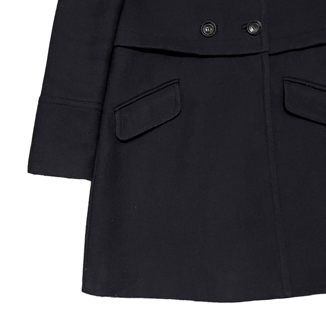 Massimo Dutti Massimo Dutti Wool Coat Double Breasted Size S / US 4 / IT 40 - 3 Thumbnail
