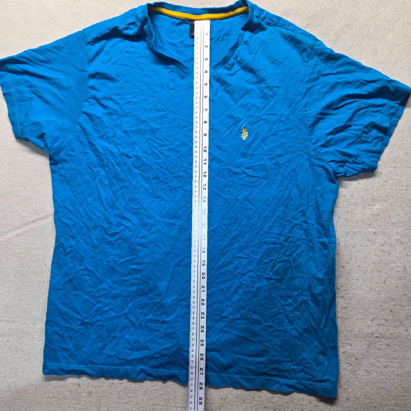 Vintage US Polo Assn Shirt Blue Short Sleeve Crewneck 100% Cotton Tee T-Shirt Adult Men's XL Size US XL / EU 56 / 4 - 5 Thumbnail
