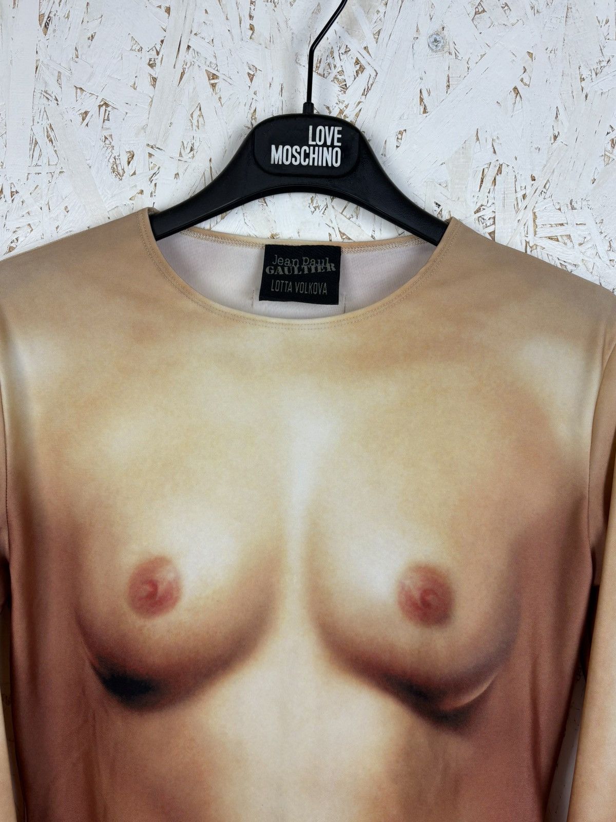 Jean Paul Gaultier Jean Paul Gaultier x Lotta Volkova Naked Body Long Sleeve Size L / US 10 / IT 46 - 2 Thumbnail