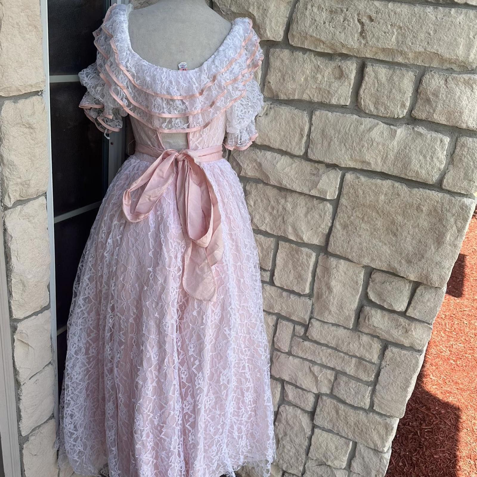 Other vintage lace dress with #lacedress xsmall 2 Size XS / US 0-2 / IT 36-38 - 4 Thumbnail
