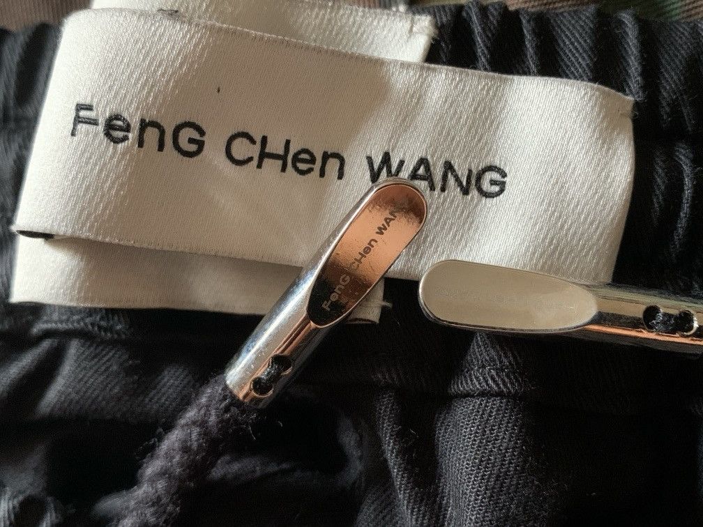 Feng Chen Wang Feng Chen Wang Color Block Panel Drawstring Pants Sz M Size US 32 / EU 48 - 6 Thumbnail