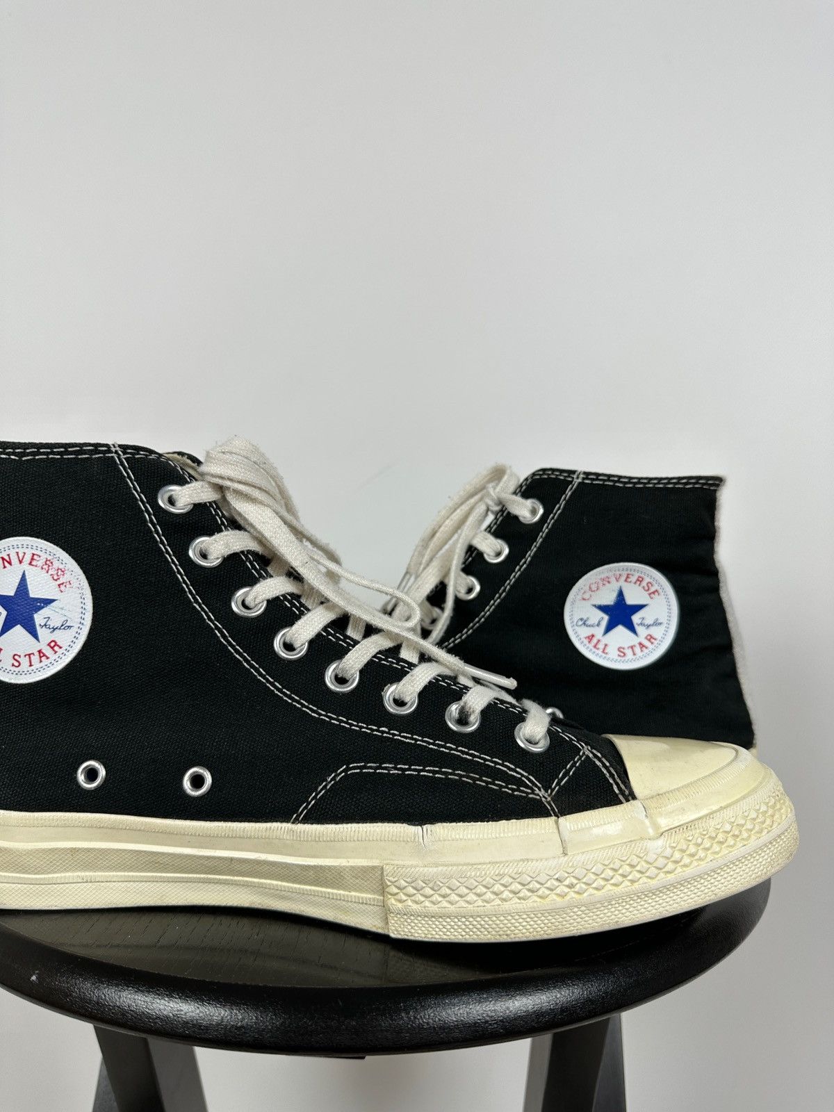Comme des Garcons Comme Des Garçons x Chuck Taylor Converse All Star Hi Top Size US 10 / EU 43 - 18 Thumbnail