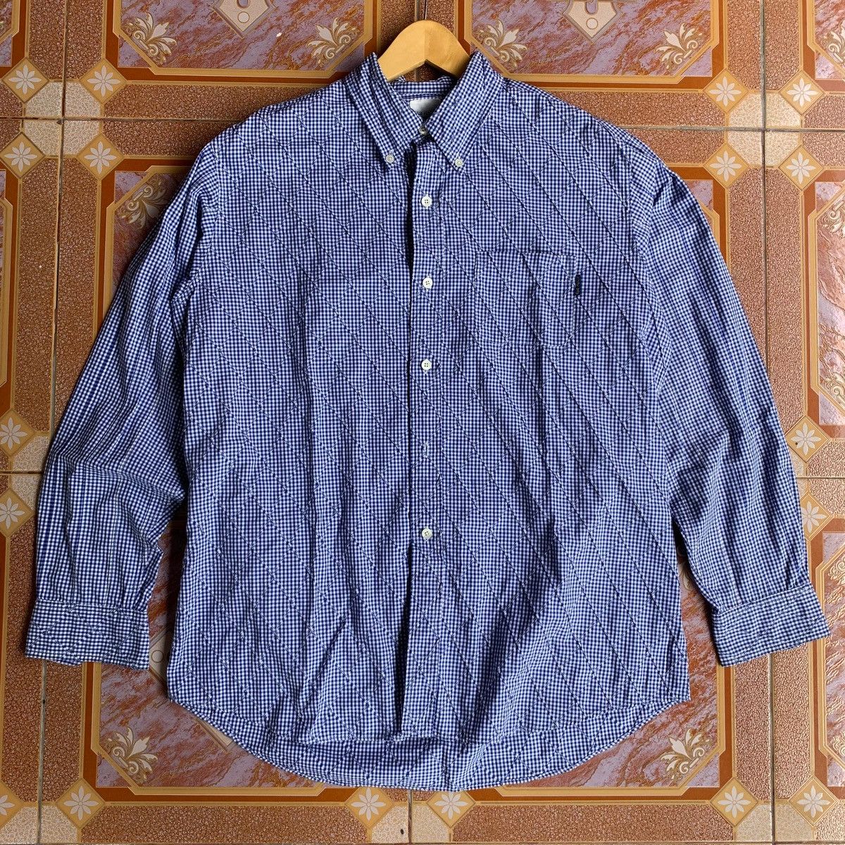 Karl Helmut Karl Helmut Check Oversized Flannel Size US M / EU 48-50 / 2 - 1 Thumbnail