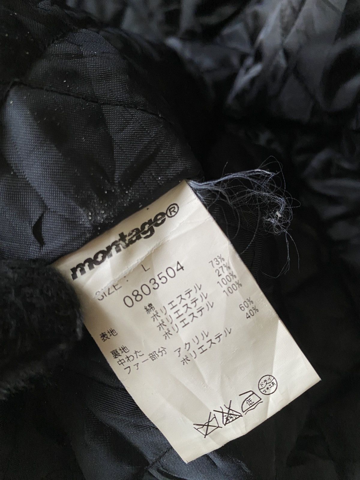 If Six Was Nine Montage Moleskin Fur Zipper Jacket Tornado Mart Design Size US L / EU 52-54 / 3 - 13 Thumbnail