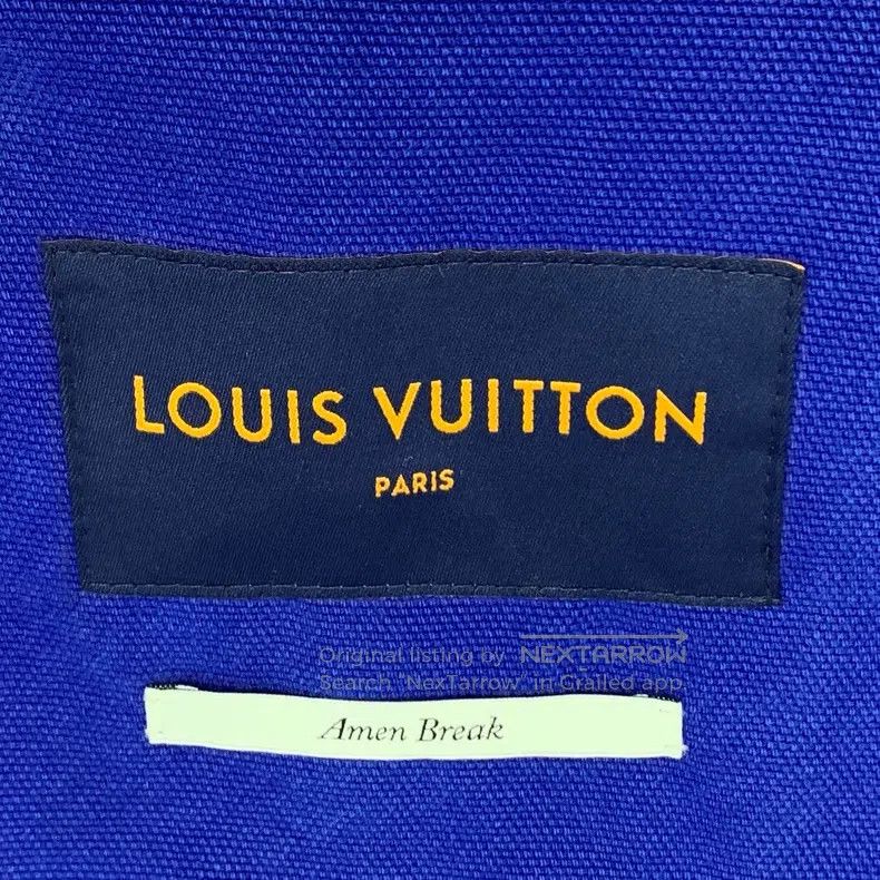 Louis Vuitton Louis Vuitton 22 Blue and Pink Gradient Cotton Lapel Singl Size US L / EU 52-54 / 3 - 6 Thumbnail