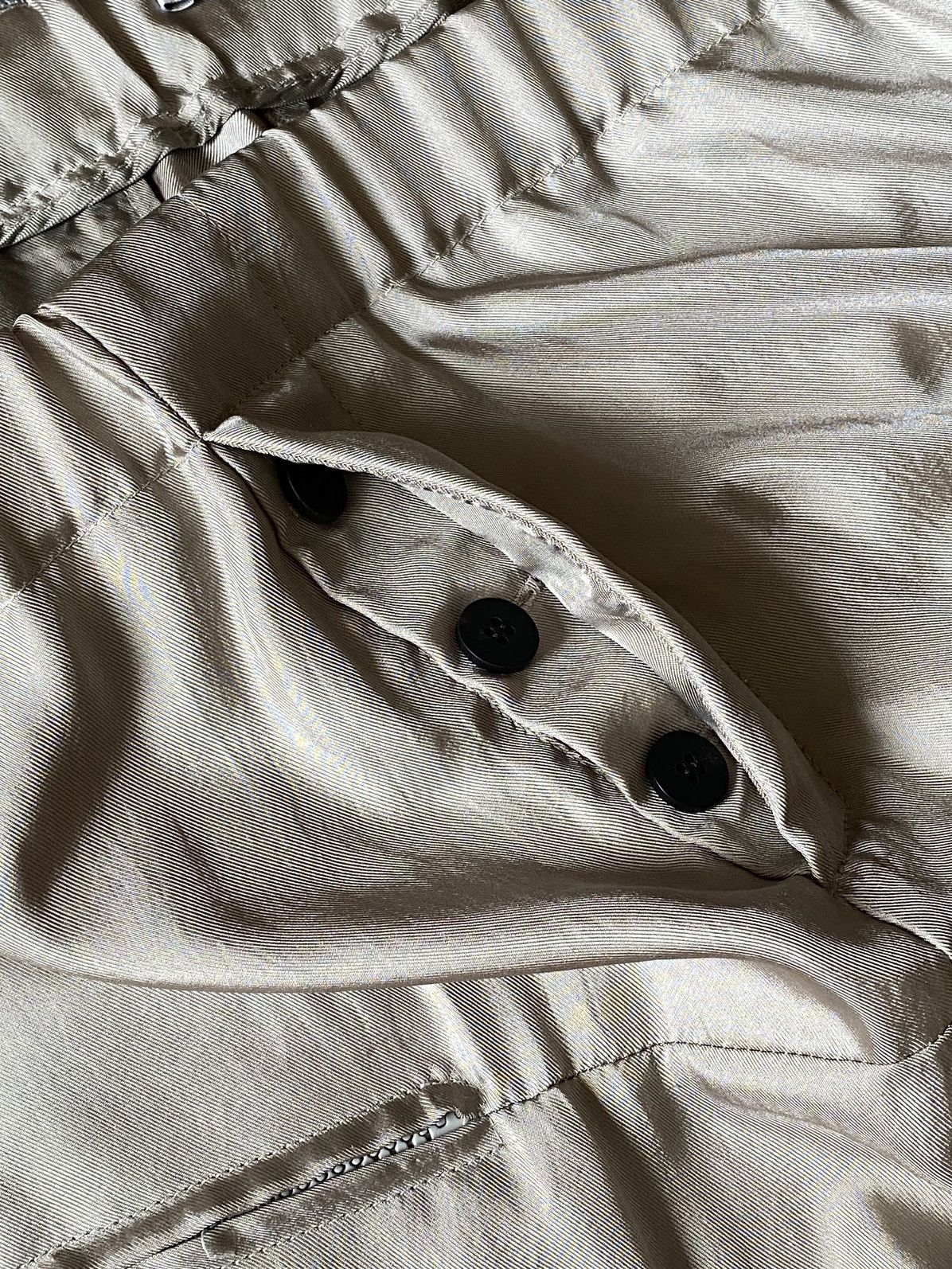 Miu Miu Fall 2007 Miu Miu Runway Satin Front Double Pocket Pants Size US 30 / EU 46 - 8 Thumbnail