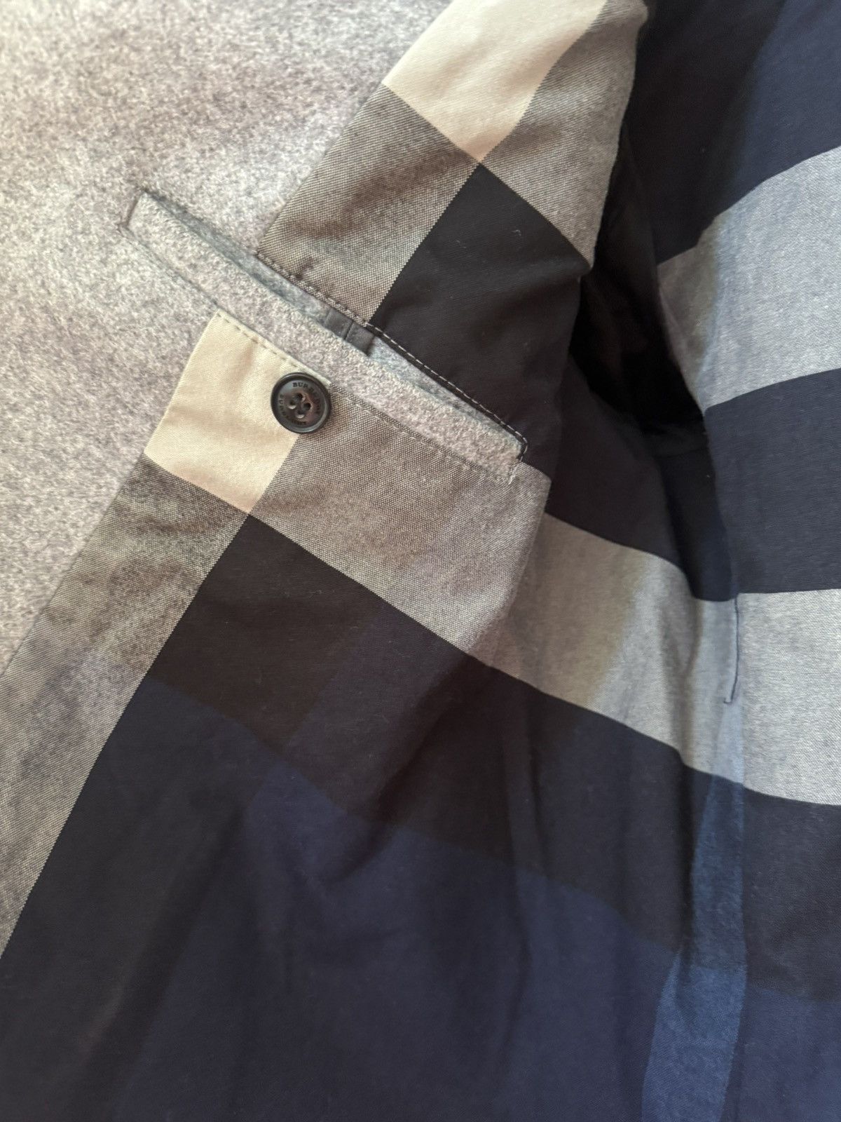 Burberry Burberry wool men coat Size US XL / EU 56 / 4 - 8 Thumbnail