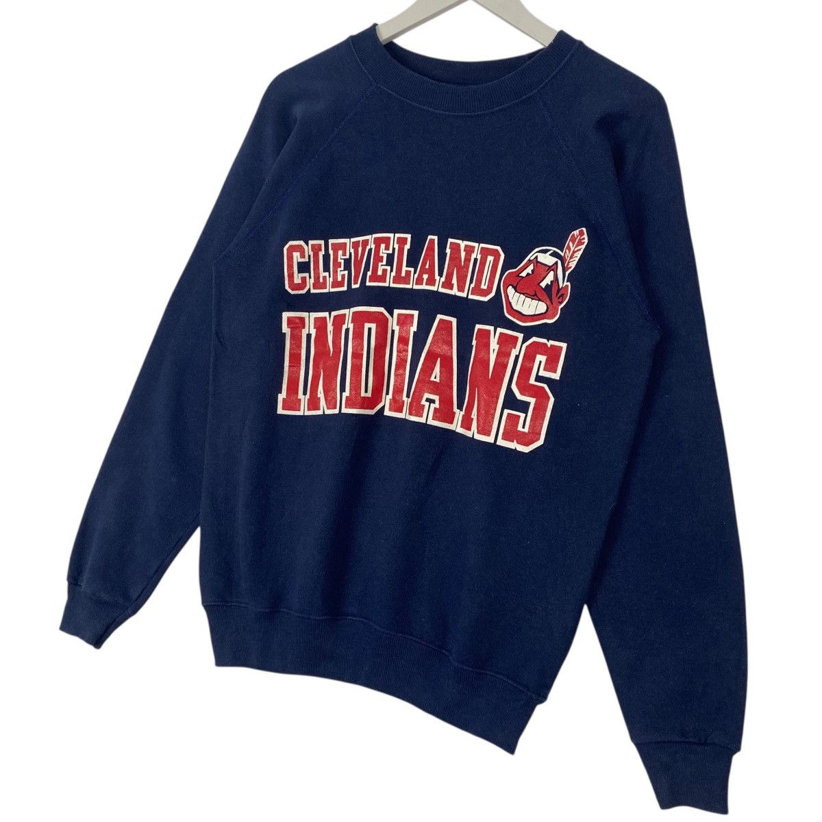 Other Vintage 80s Cleveland Major League Baseball Sweatshirt Blue Size US M / EU 48-50 / 2 - 2 Thumbnail