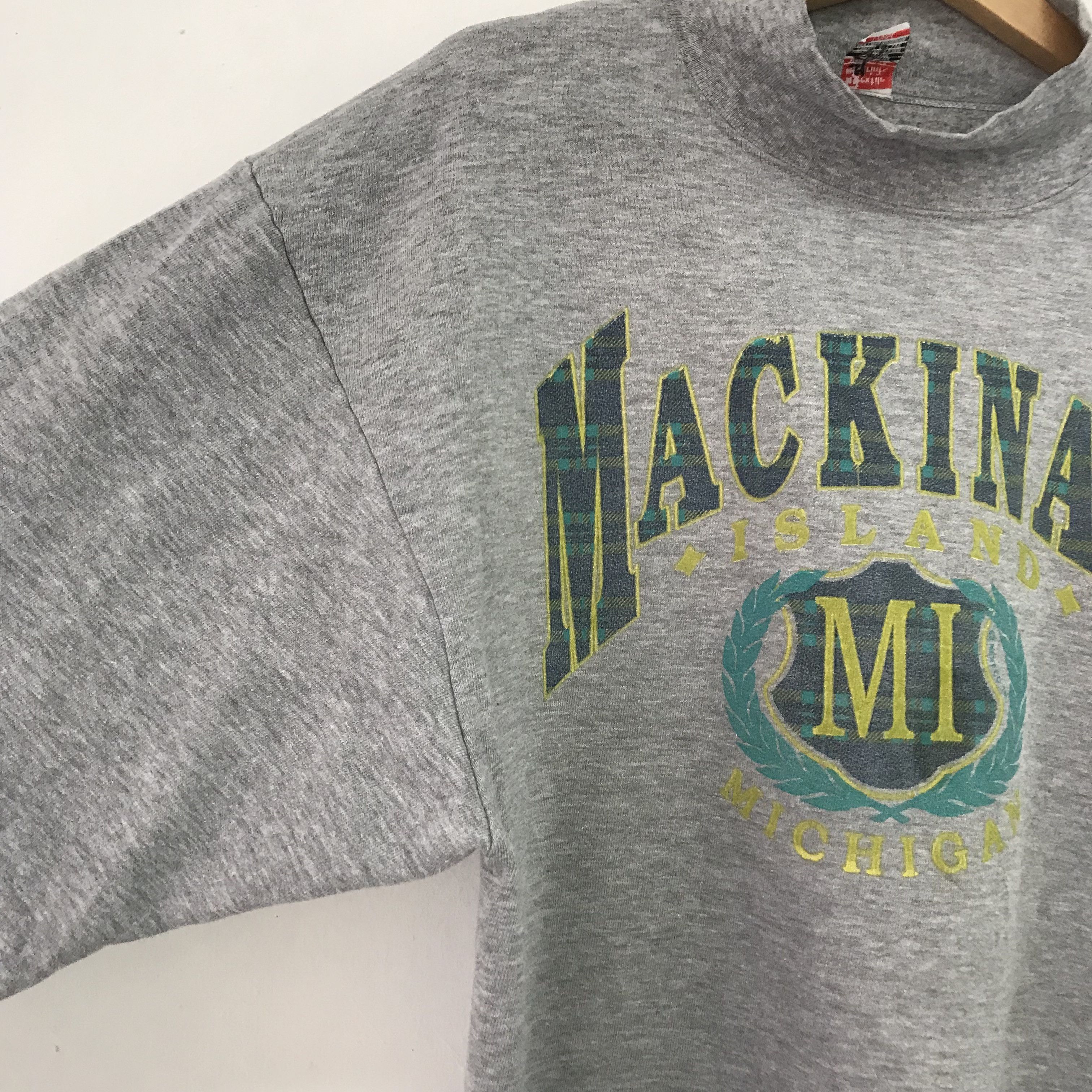 Vintage Vintage 90s Mackinac Island Sweatshirt Mackinac - 217 Size US L / EU 52-54 / 3 - 6 Thumbnail