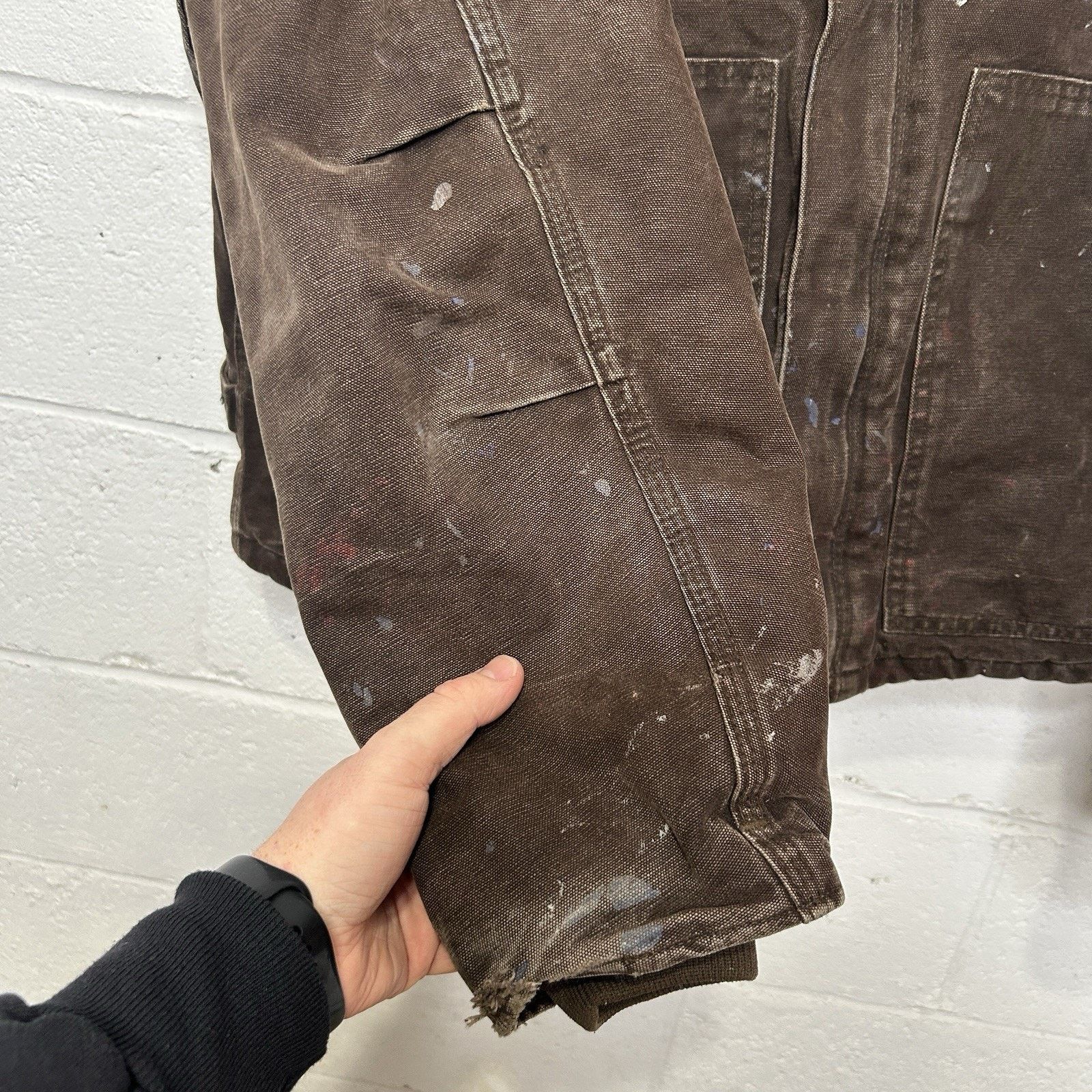 Carhartt Vintage Carhartt Traditional Jacket “Dark Brown” J22 DKB Size US XL / EU 56 / 4 - 7 Thumbnail