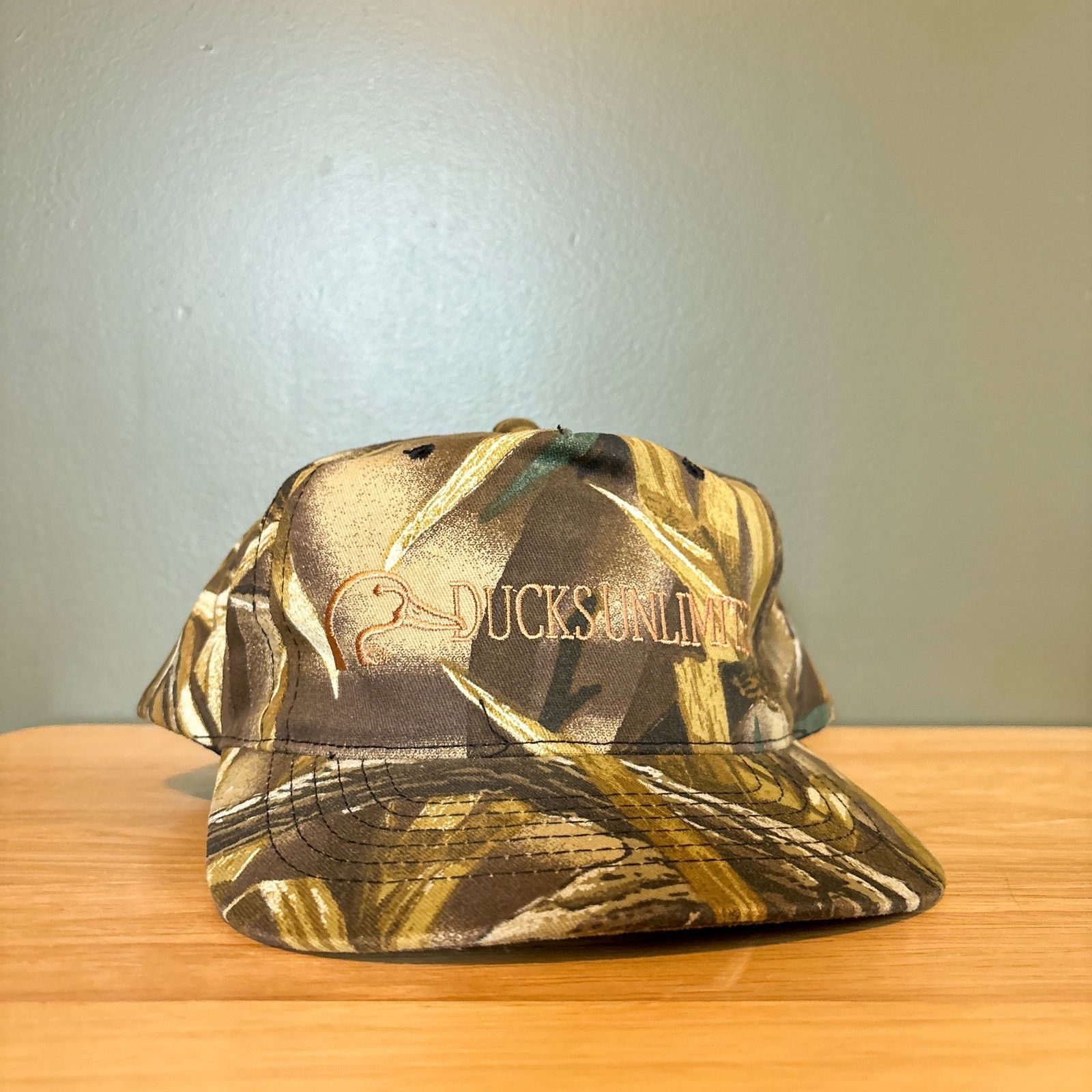Hat Ducks Unlimited Camouflage Embroidered Trucker SnapBack Hat | Grailed