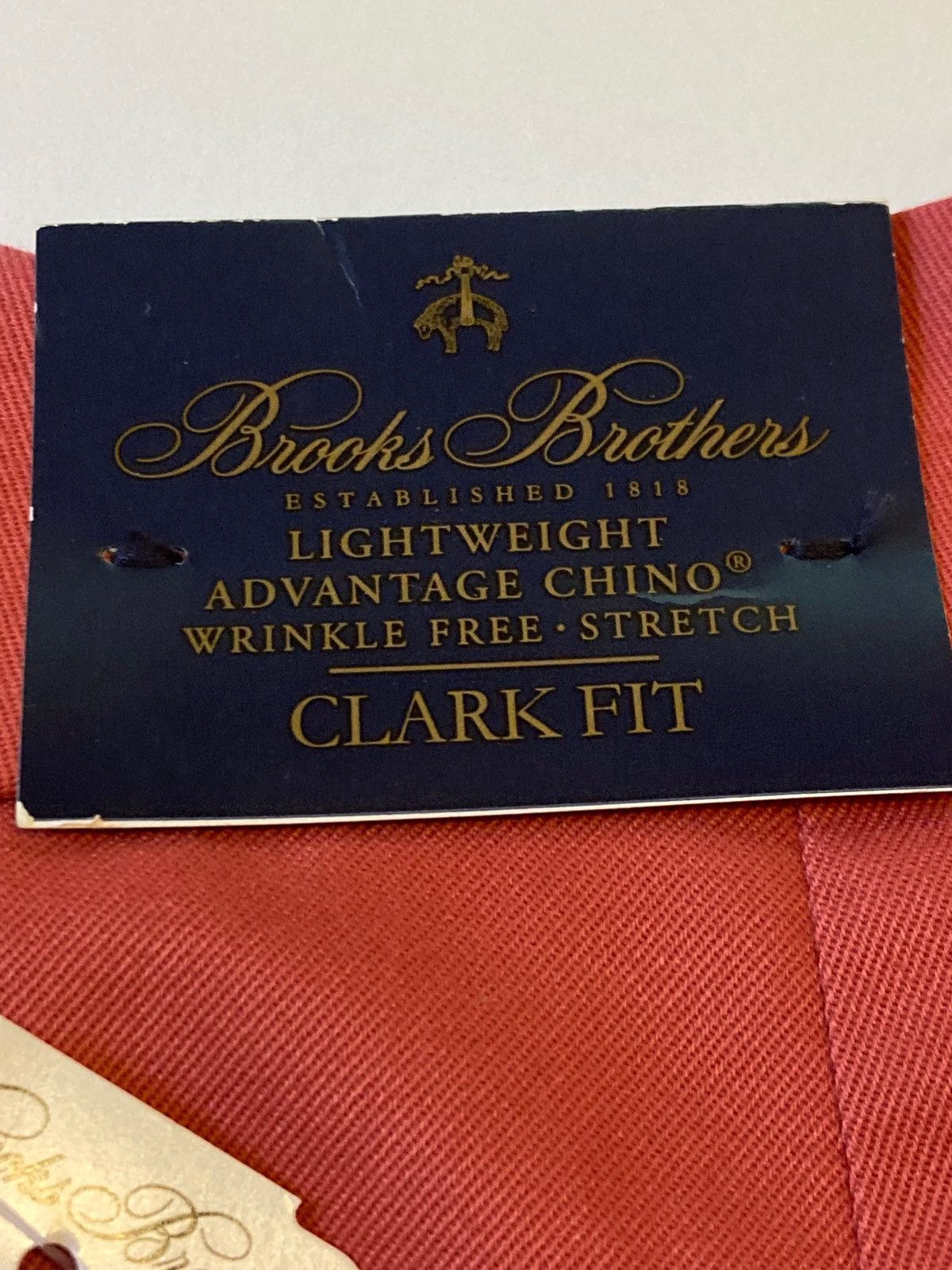 Brooks Brothers NWT Brooks Brothers Men’s Lightweight Advantage Chino Pants Size US 34 / EU 50 - 2 Thumbnail