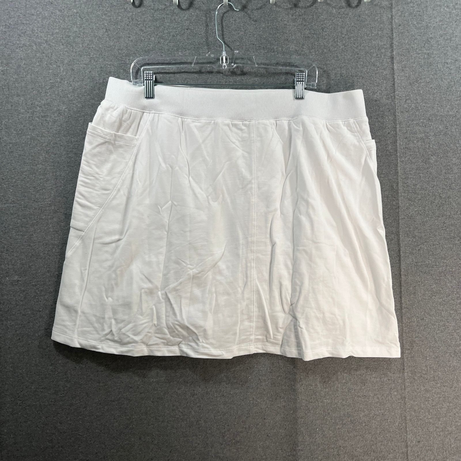 Other Denim & Co. Active French Terry Skort with Seaming Details Size 33" - 1 Thumbnail