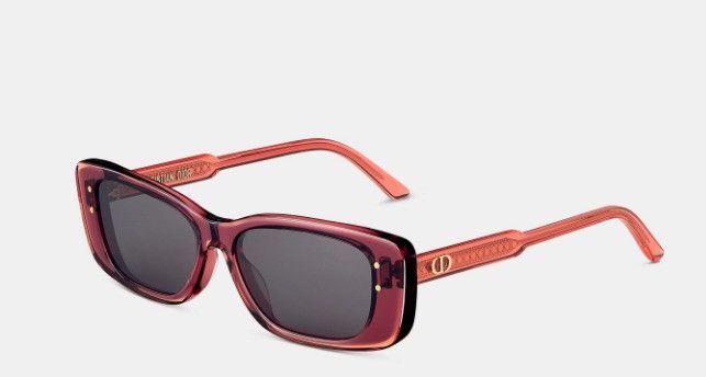 Dior o1w1db11024 Size: OS / Rectangular Sunglasses in Burgundy Size ONE SIZE - 2 Thumbnail