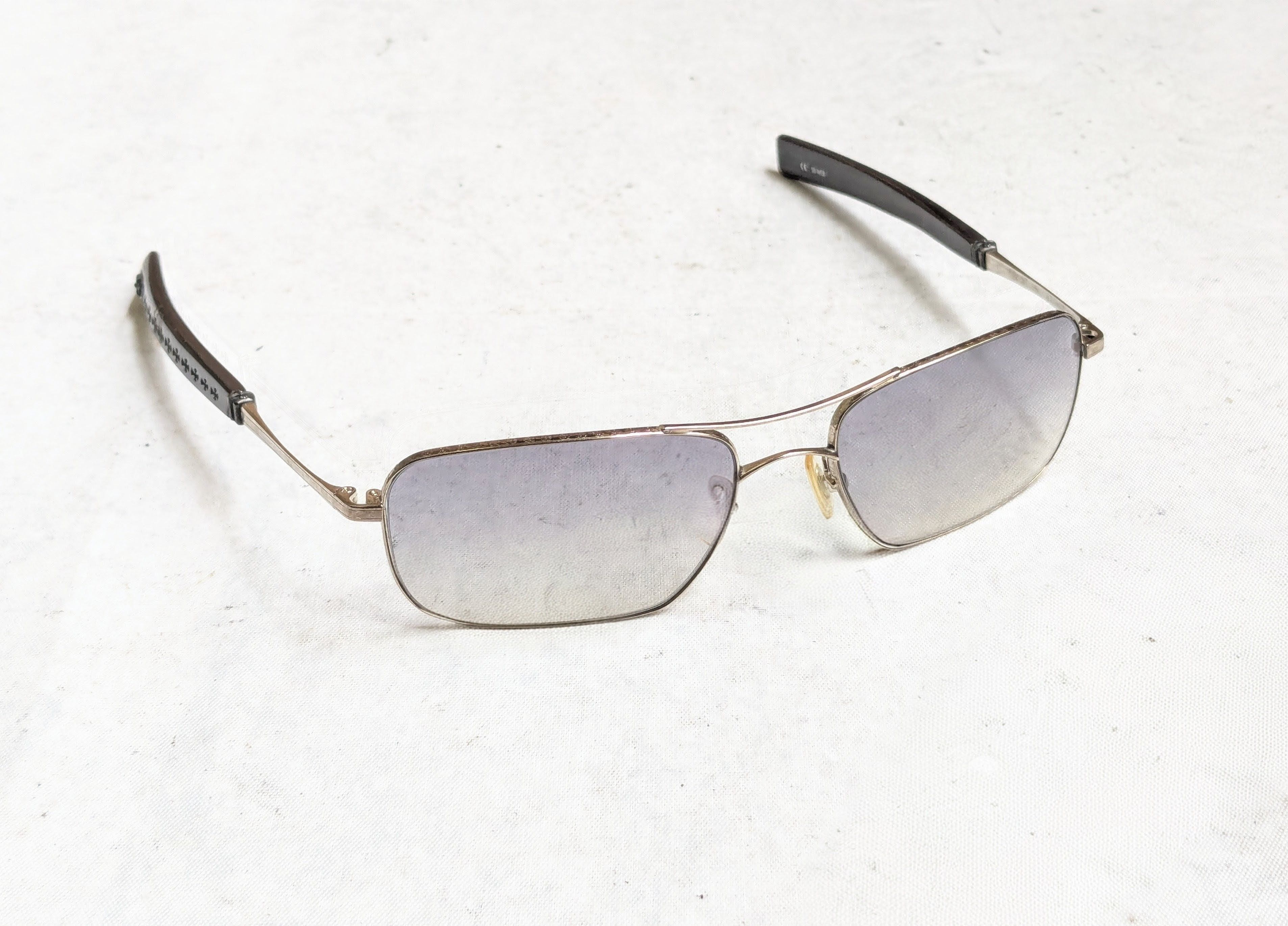 Chrome Hearts Chrome Hearts Skysaw I Sunglasses Blue Gradient Size ONE SIZE - 1 Thumbnail