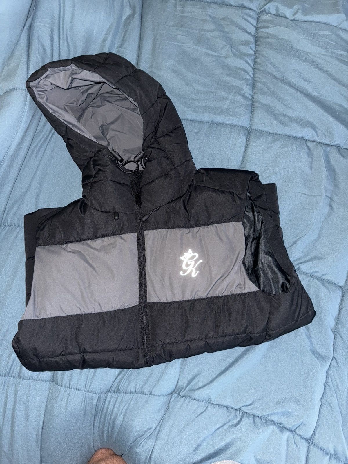 Other Black and grey GymKing sleeveless jacket, Size US M / EU 48-50 / 2 - 5 Thumbnail