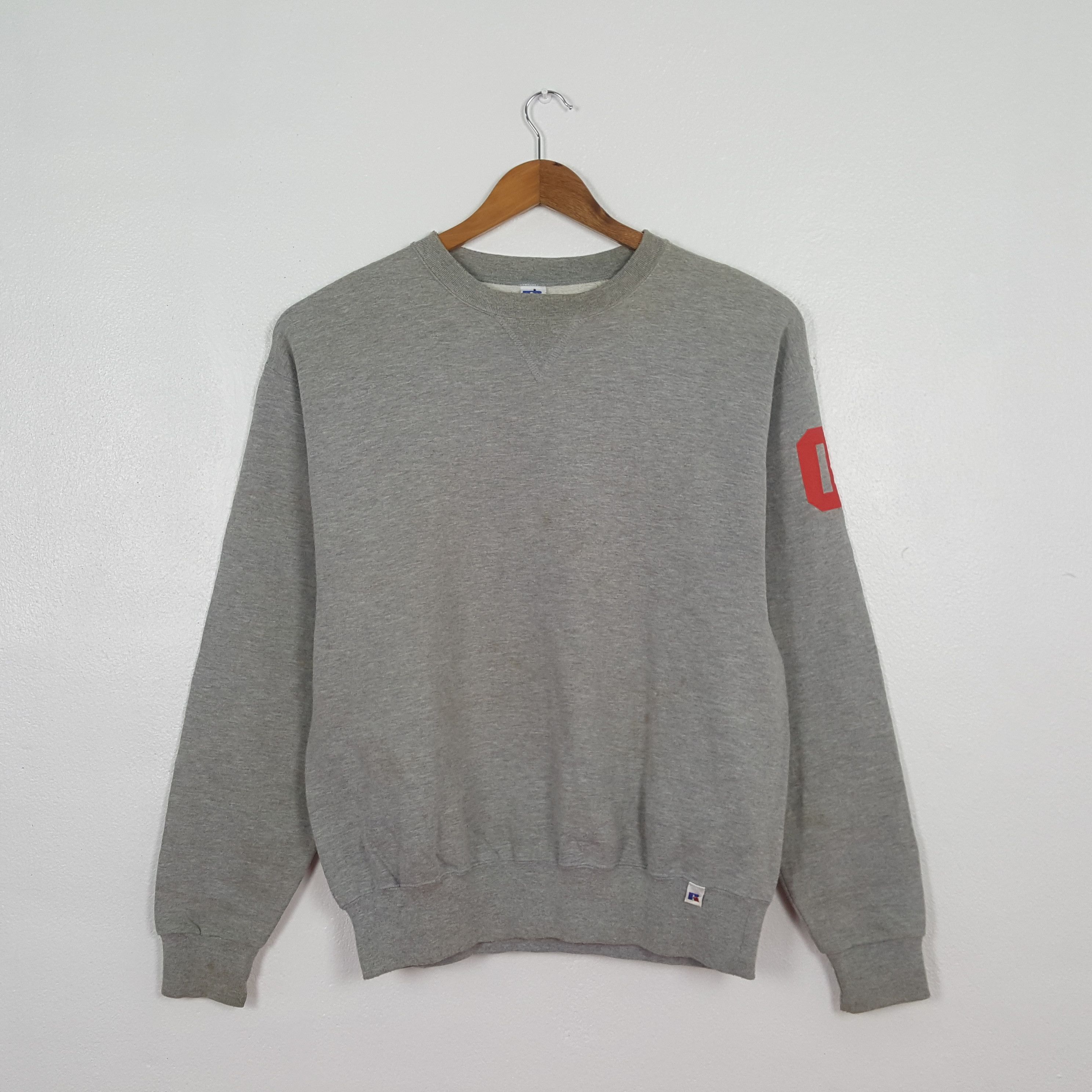 Russell Athletic Vintage American Maps Designer Russell Sweatshirt C307N13 Size US L / EU 52-54 / 3 - 3 Thumbnail
