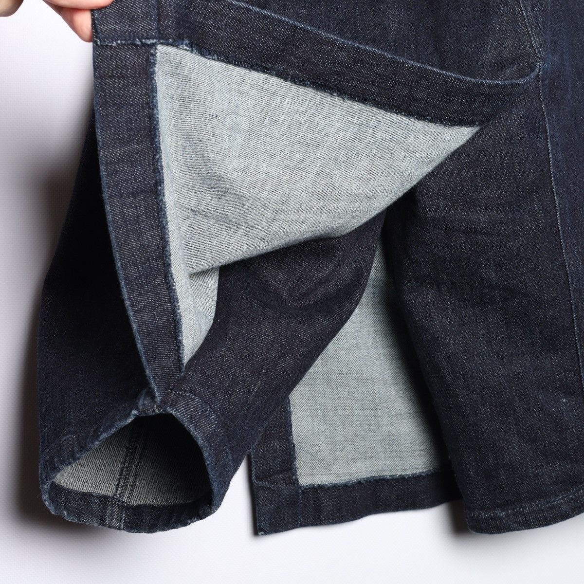 Maison Margiela Maison Margiela 2007 Denim Jeans Navy Skirt-Shorts Rare Size 28" / US 6 / IT 42 - 14 Thumbnail