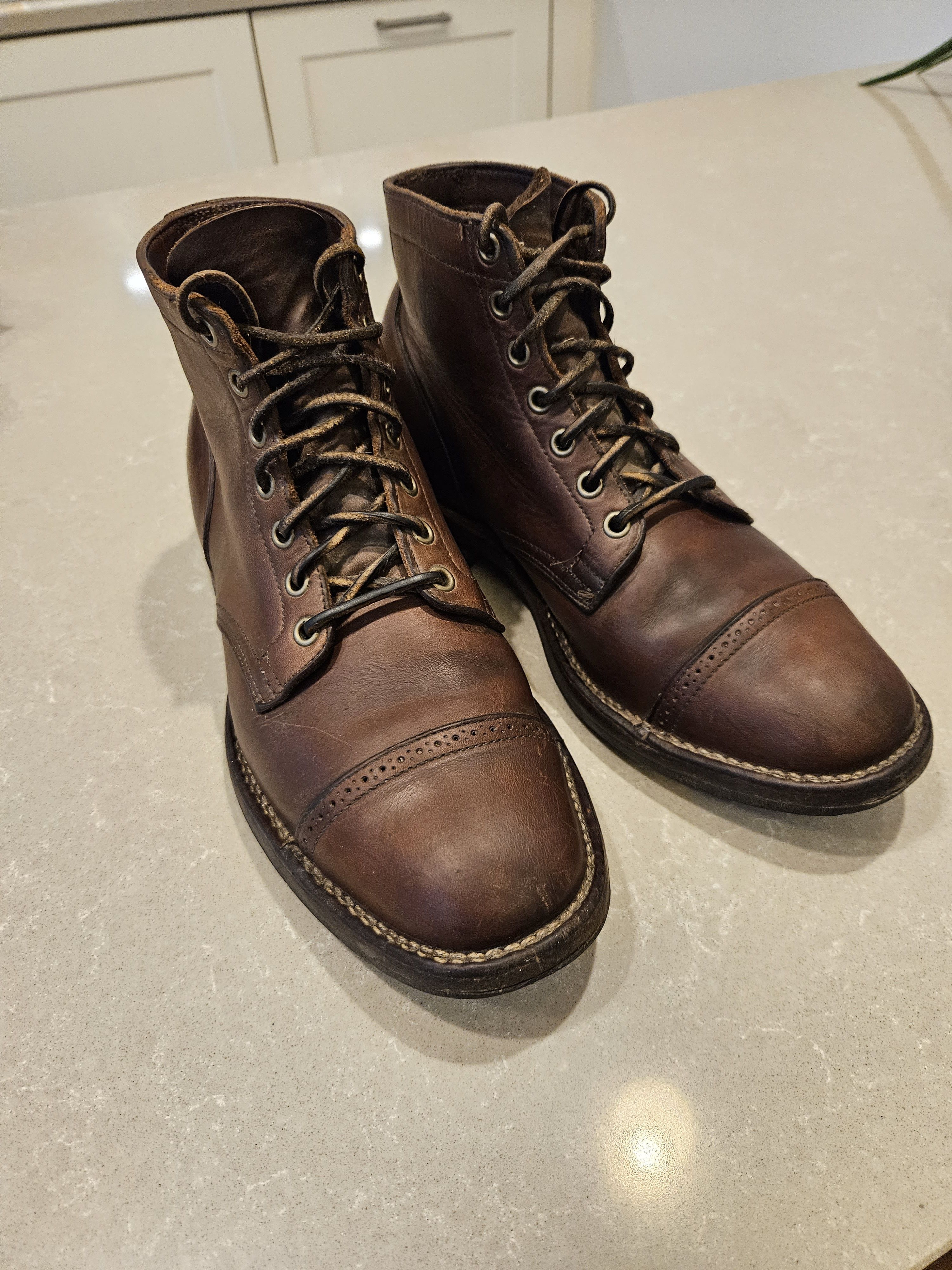 Viberg Viberg Service Boots - Horween Natural Leather 8.5 Size US 8.5 / EU 41-42 - 1 Thumbnail
