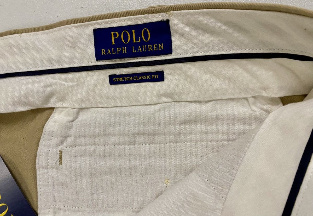 Polo Ralph Lauren PRL Luxury Beige Stretch Classic Fit 9” Chino Shorts 38 NWT Size US 38 / EU 54 - 2 Thumbnail