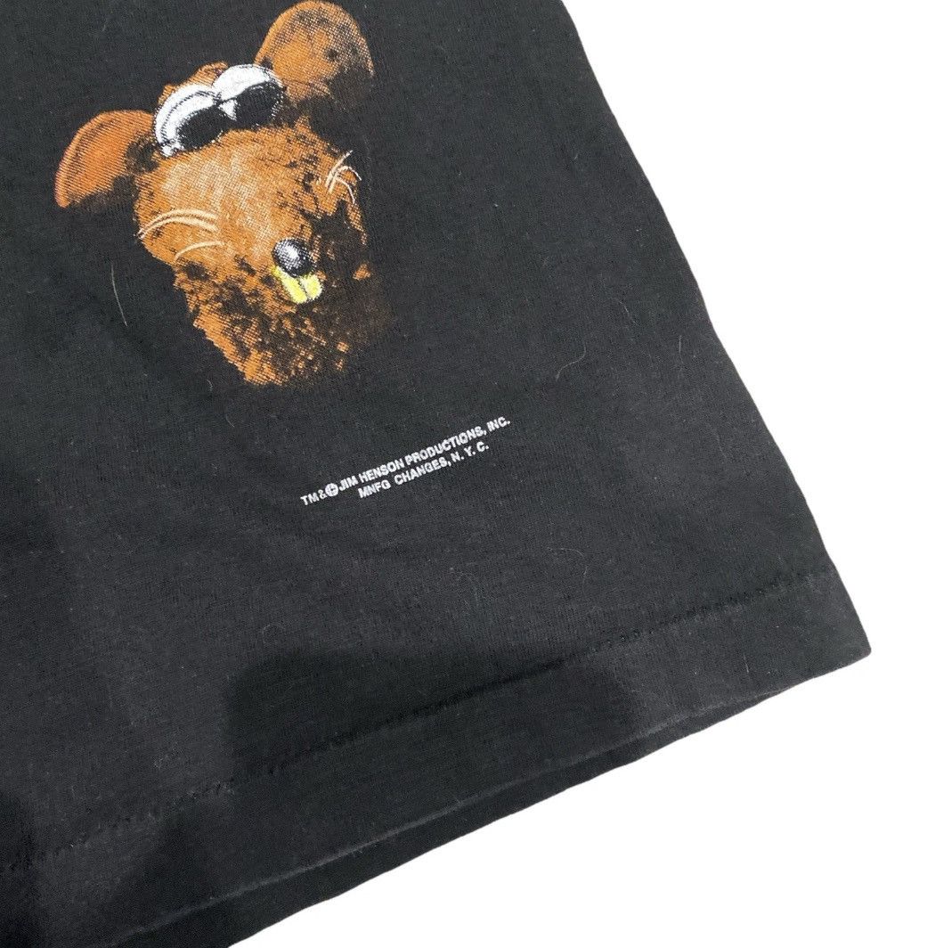 Changes Vintage 90s MUPPETS 6 Character Shadow Black Out T-Shirt XL Size US XL / EU 56 / 4 - 3 Thumbnail