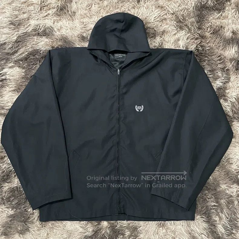 Balenciaga Balenciaga Embroidered Wheat Zip Jacket Size US M / EU 48-50 / 2 - 1 Thumbnail