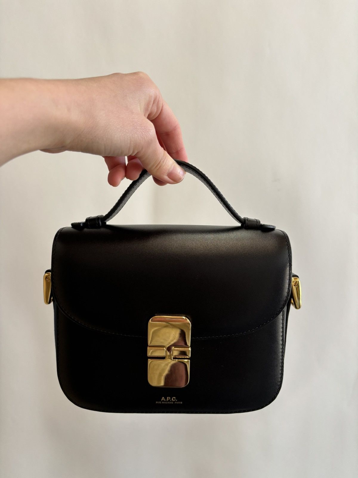 A.P.C. A.P.C Black Grace Mini Bag Size ONE SIZE - 1 Thumbnail
