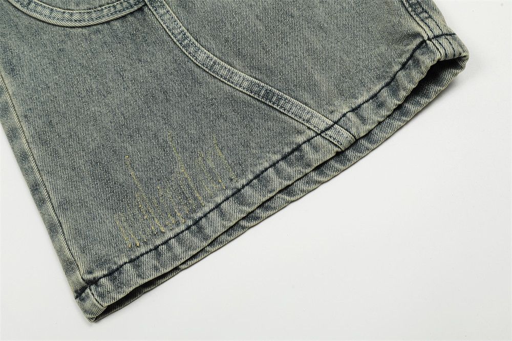 Jean Men's American loose embroidered flared jeans Size US 32 / EU 48 - 6 Thumbnail