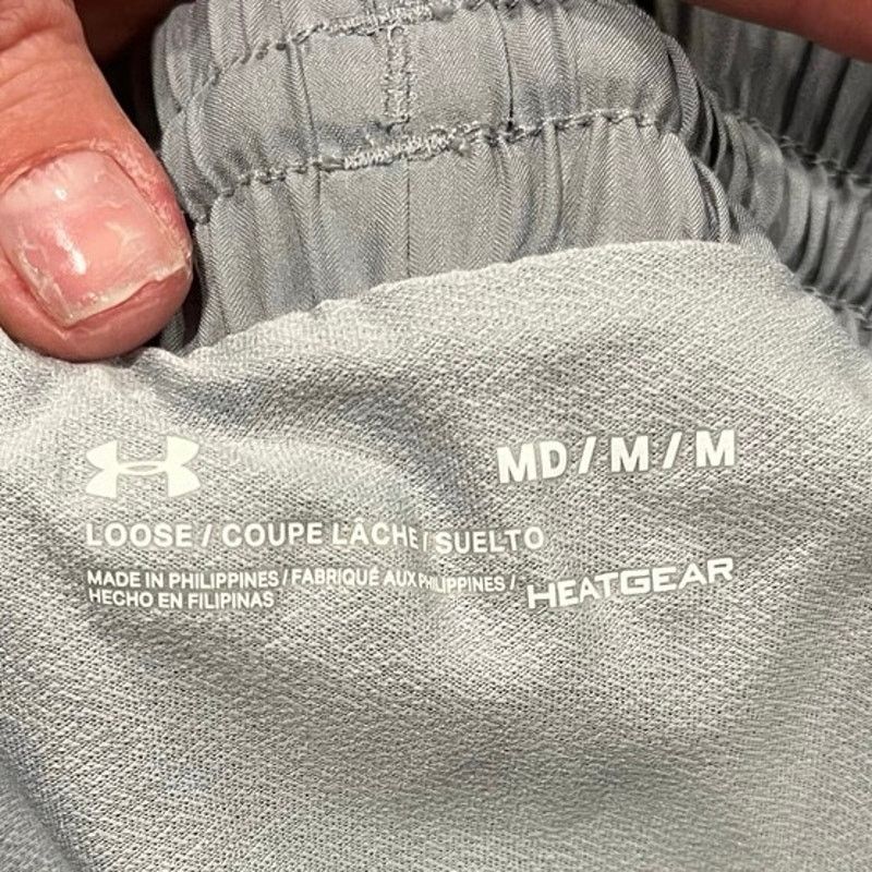 Under Armour Under Armour HeatGear Running Shorts Elastic Waist Grey M Size 26" / US 2 / IT 38 - 3 Thumbnail