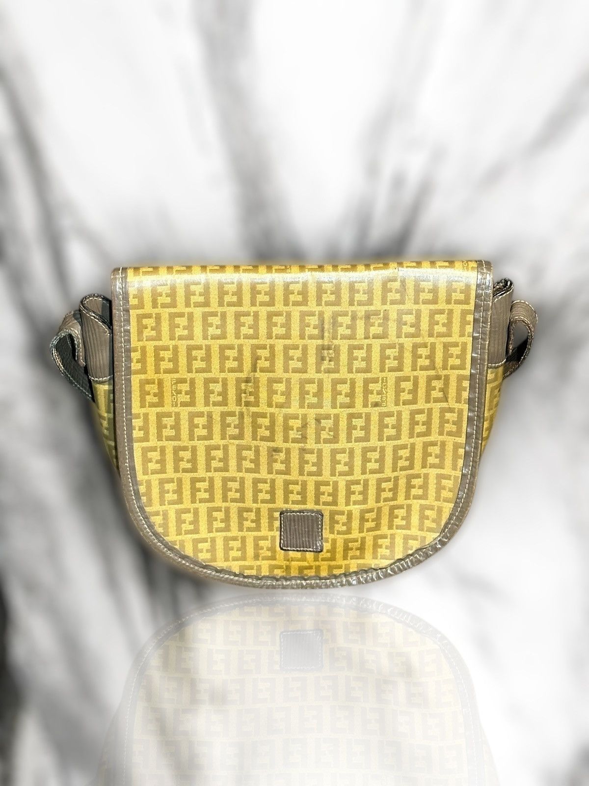 Fendi Vintage Fendi Zucca Monogram Shoulder Bag Size ONE SIZE - 1 Thumbnail