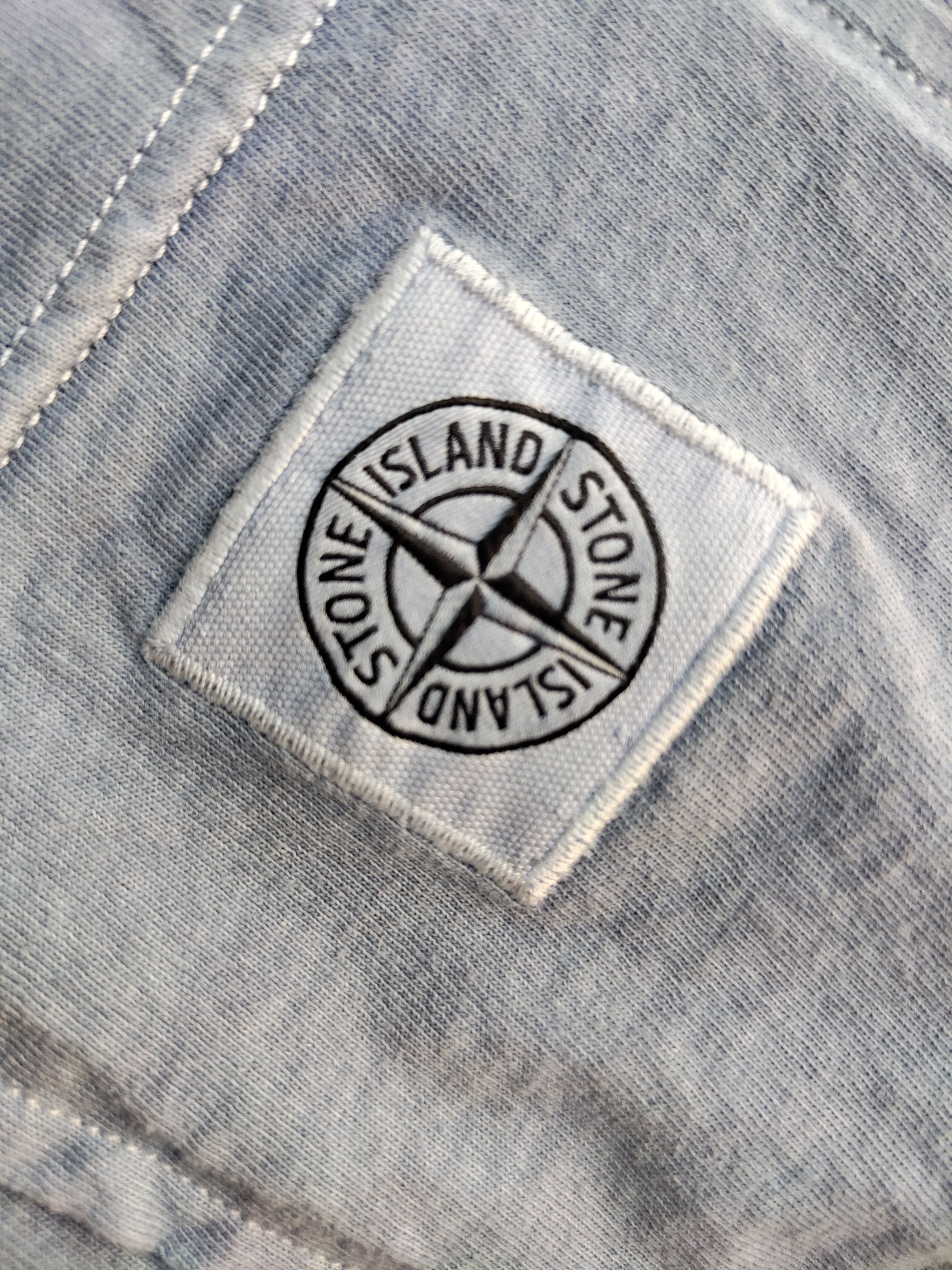 Stone Island Stone Island Fissato t-shirt blue Small S Size US S / EU 44-46 / 1 - 5 Thumbnail