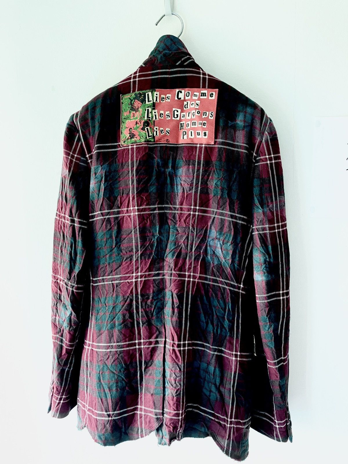 Comme des Garcons Homme Plus Comme Des Garçons Homme Plus x Jamie Reid AW2008 Punk Jacket Size 40R - 3 Thumbnail