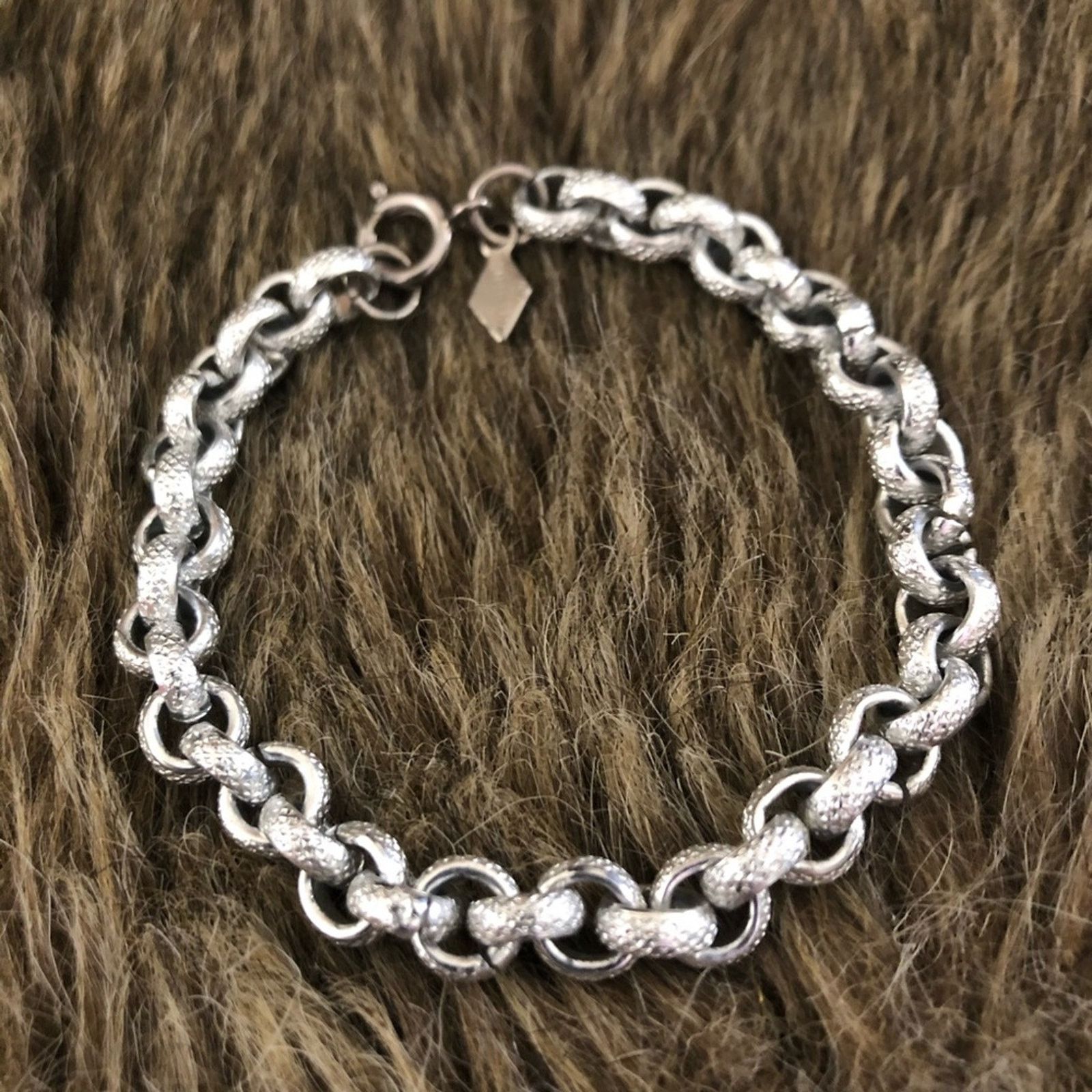 Vintage Vintage Sarah Coventry aluminum link bracelet Size ONE SIZE - 6 Thumbnail