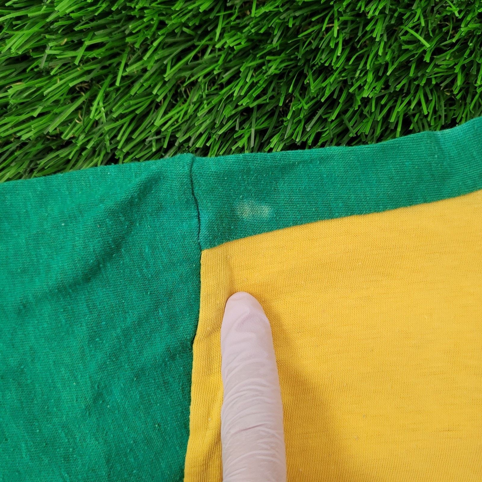 Other VTG 70s Filko Auto Parts Shirt Small 18x24 USA Yellow Green Size US S / EU 44-46 / 1 - 4 Thumbnail