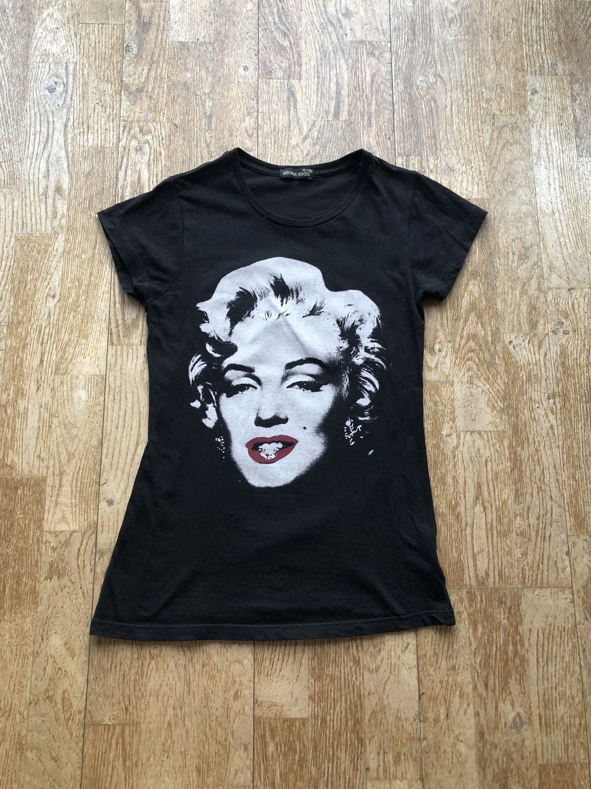 Vintage WARHOL MARILYN MONROE VINTAGE PRINT TEE SHIRT Size XS / US 0-2 / IT 36-38 - 1 Thumbnail