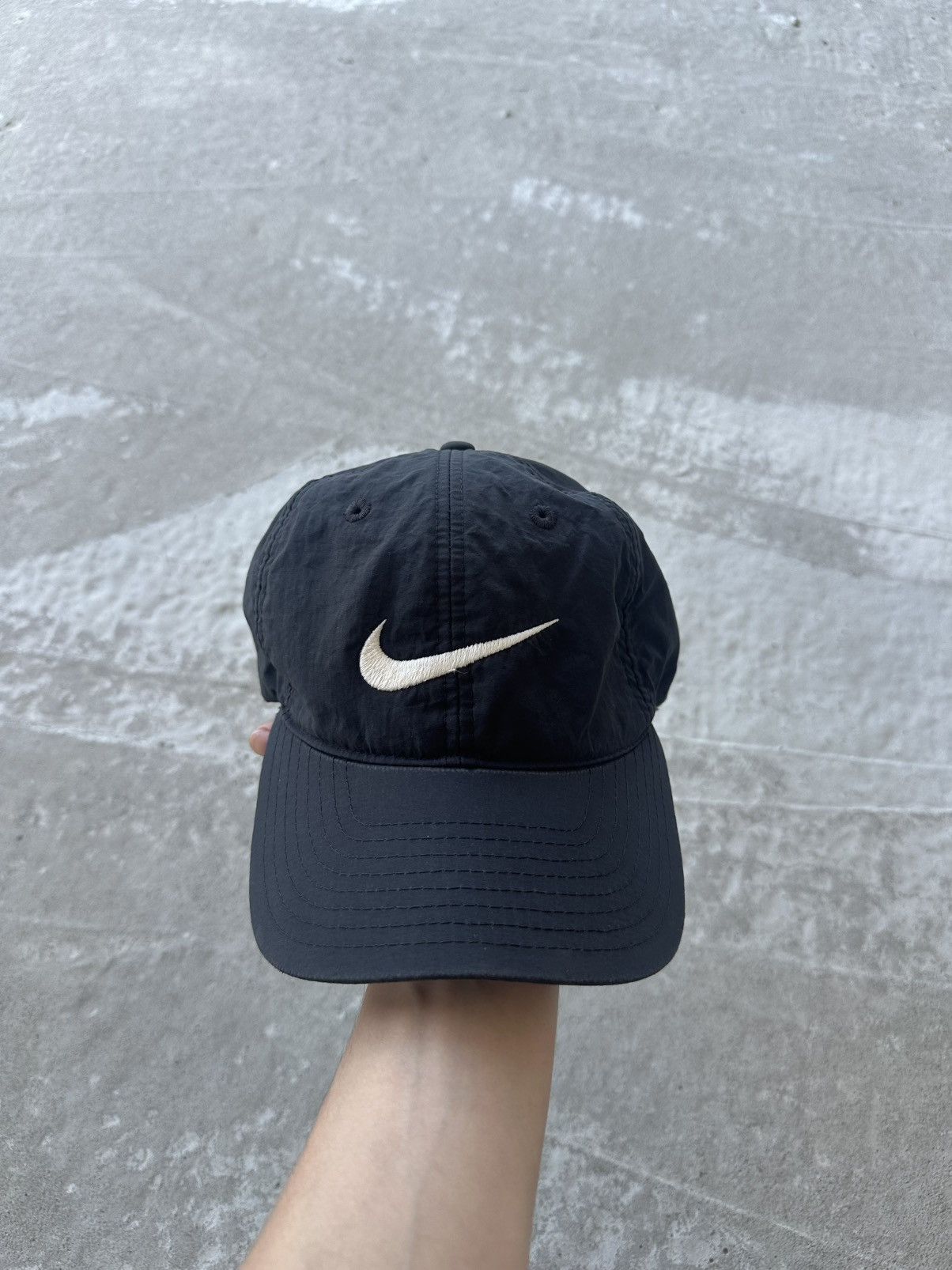 Nike 90’s Nike Vintage Nylon Cap Y2K Size ONE SIZE - 1 Thumbnail