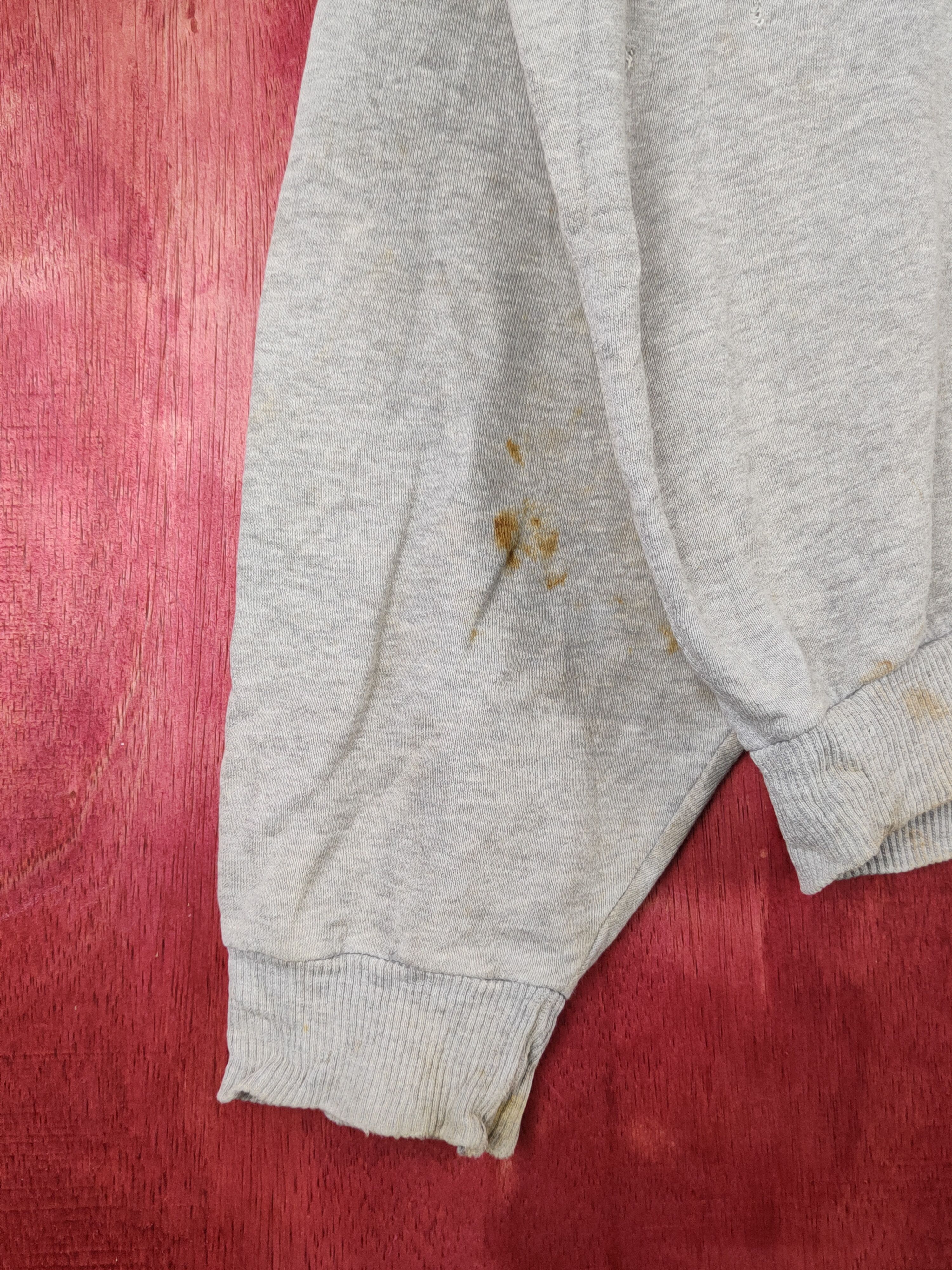 Japanese Brand J.League official vintage distress ripped Sweatshirt #S1358 Size US XL / EU 56 / 4 - 4 Thumbnail
