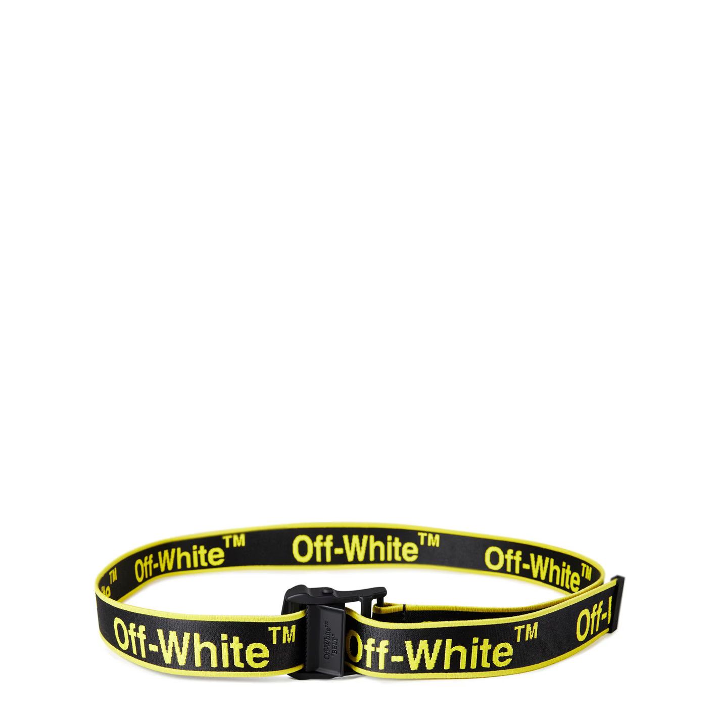 Off-White o1g2r1mq0326 Size: 95 / Graphic Adjustable Fabric Belt Size 38 - 1 Thumbnail